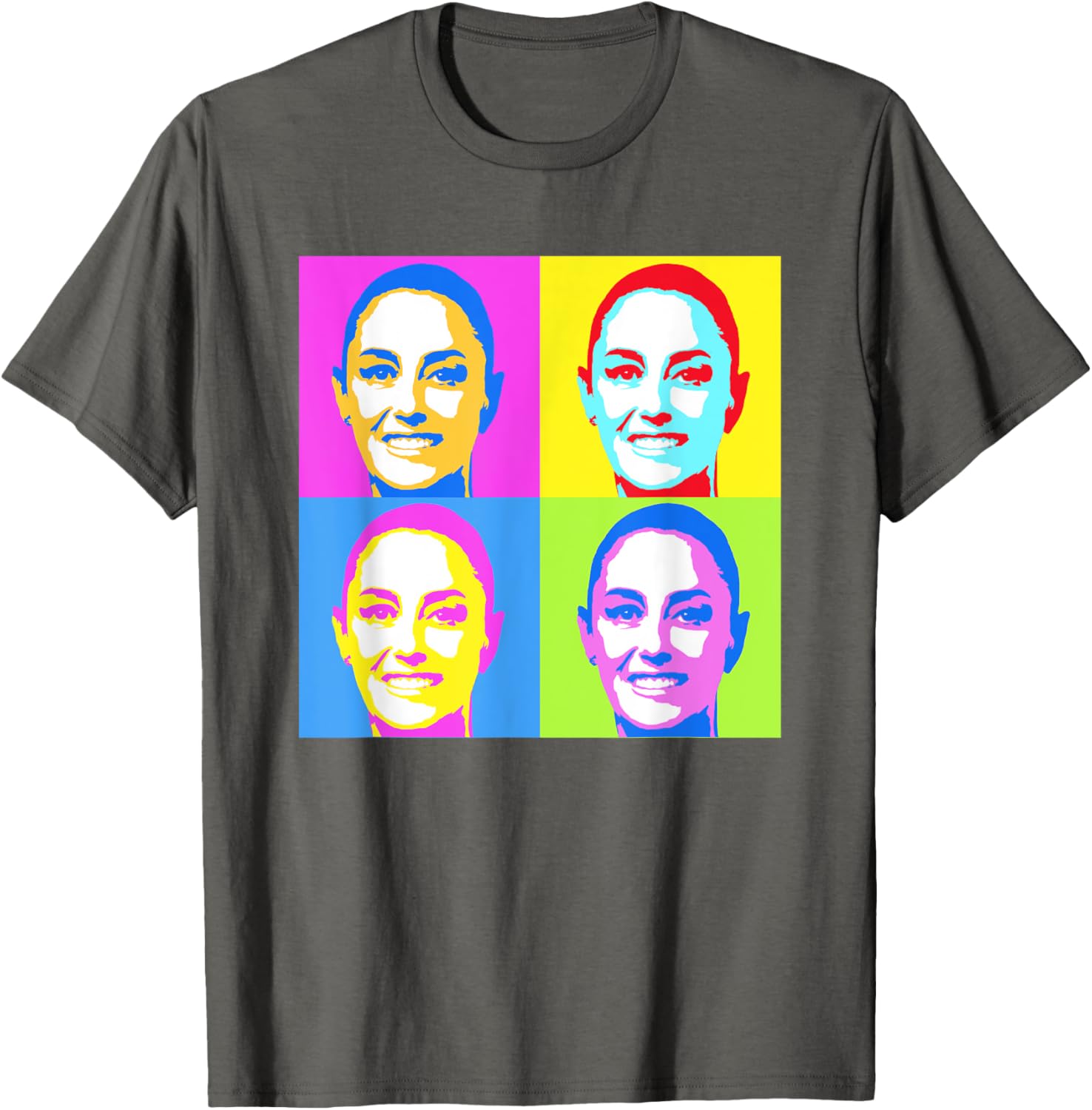 Claudia Sheinbaum Pop Art T-Shirt for Supporters of Mexico's President - 21