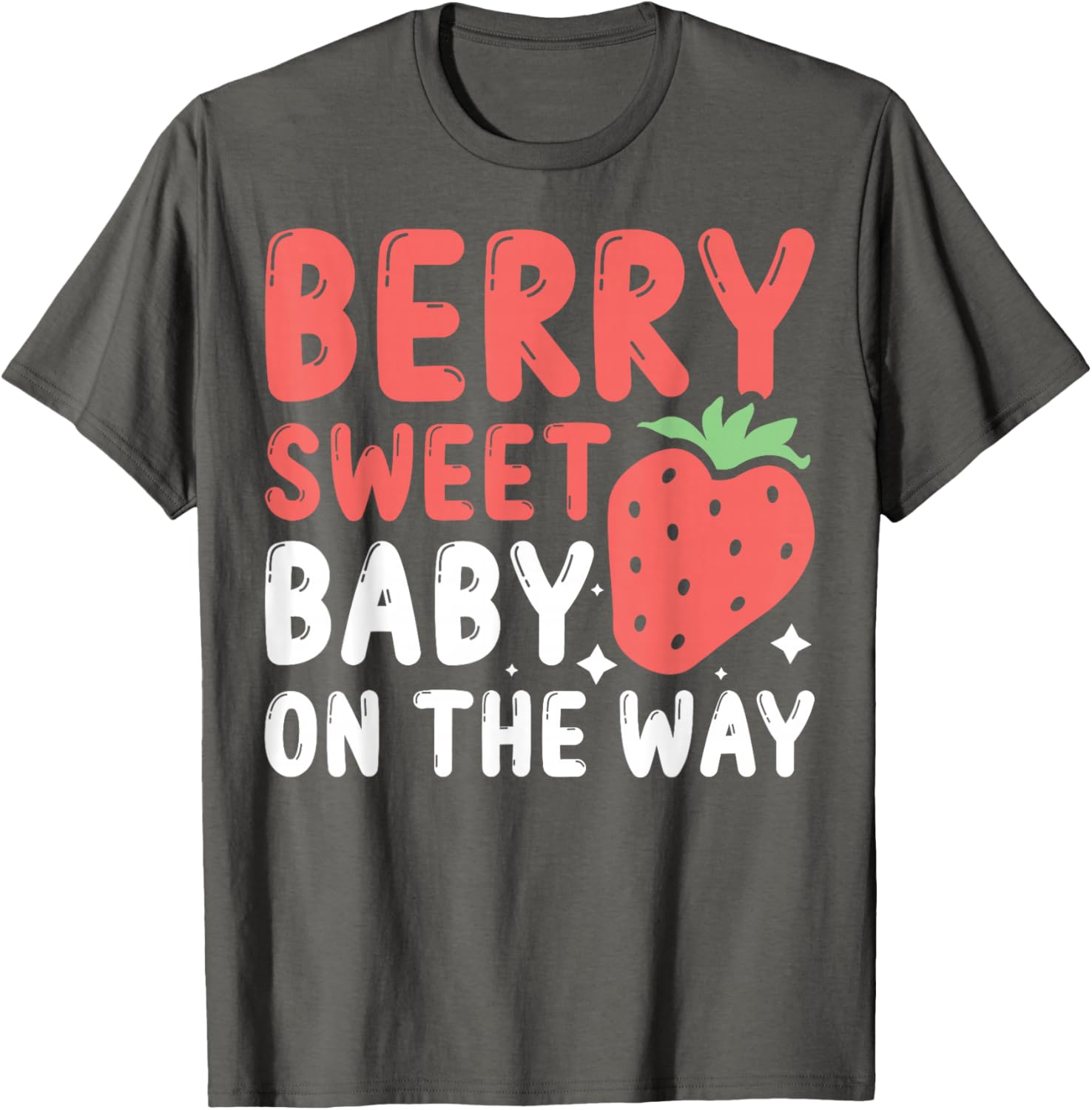 Berry Sweet Baby On The Way T-Shirt for Expecting Moms and Dads - 15