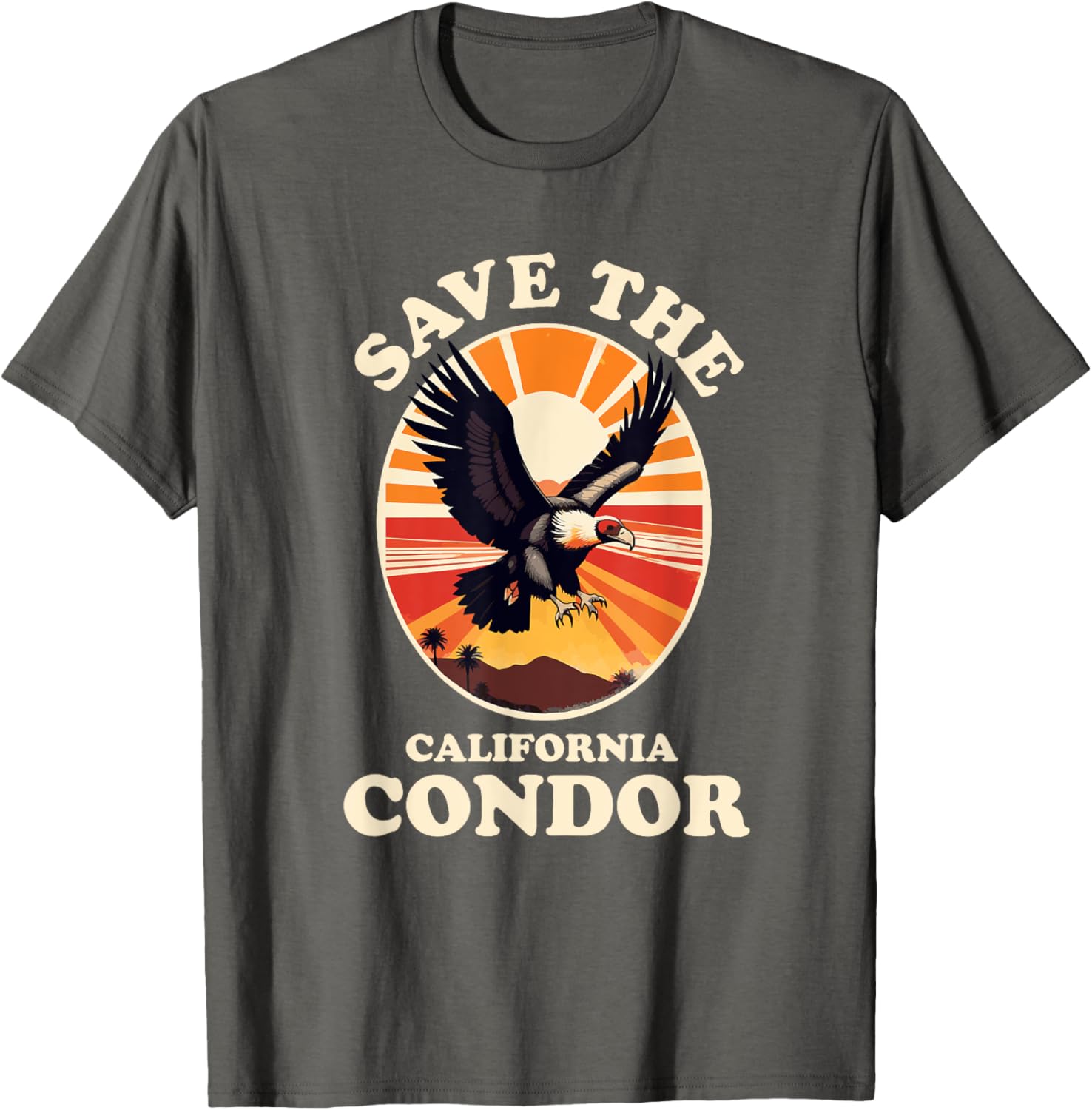 Save the California Condor T-Shirt for Bird Lovers and Nature Enthusiasts - 4