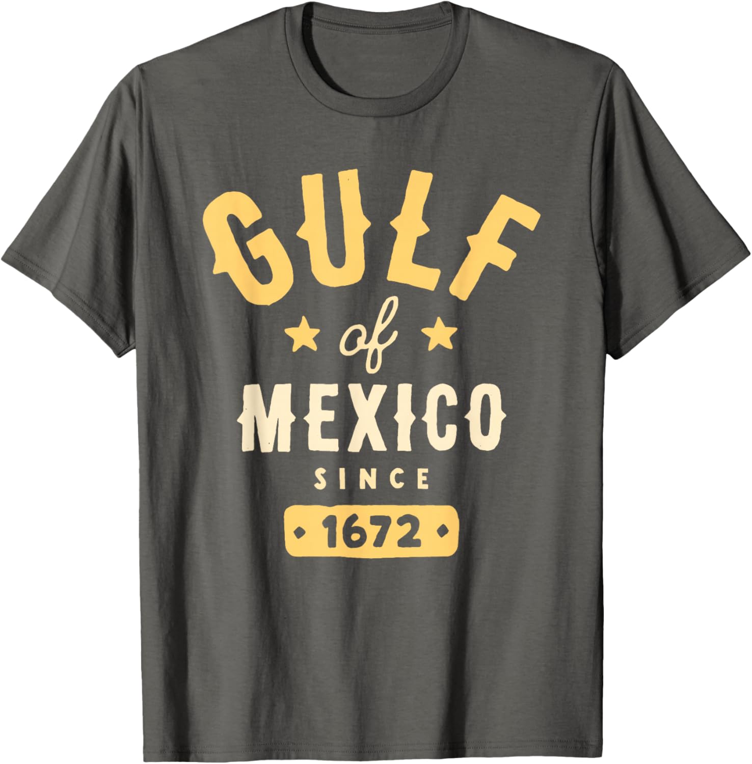 Gulf of Mexico Since 1672 T-Shirt – Vintage Style for Beach Lovers - 3