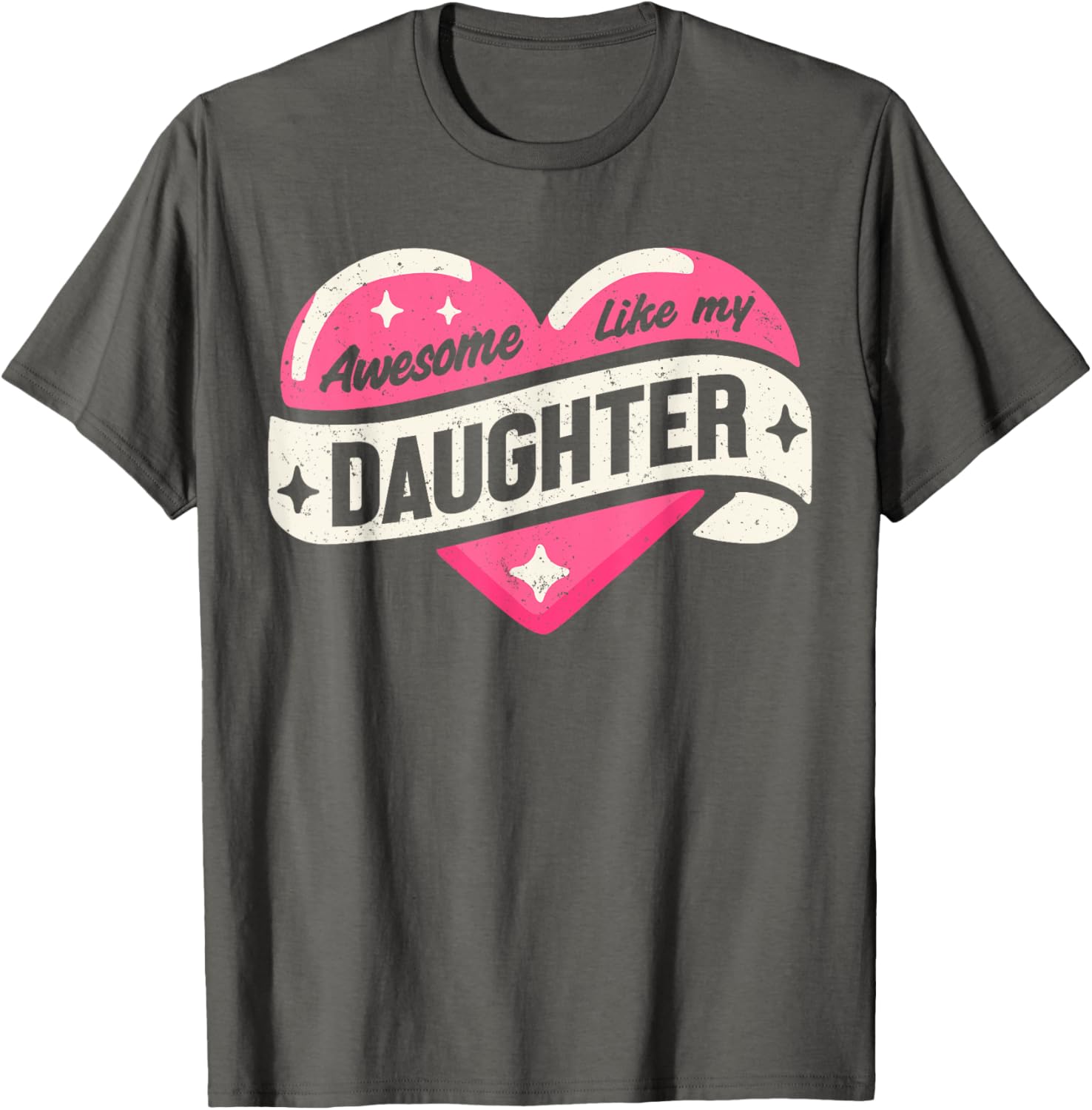 Funny Father's Day T-Shirt Awesome Like My Daughter Gifts for Dad - 15