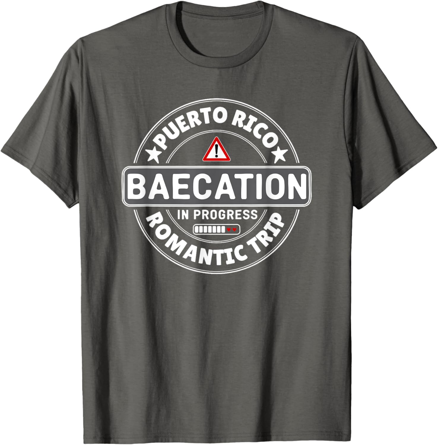 Couples Matching 1st Puerto Rico Baecation Romantic Travel T-Shirt - 17