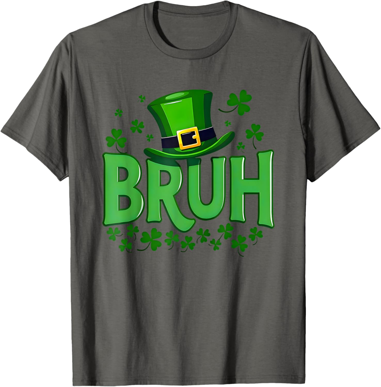 Cool Bruh Dabbing Shamrock T-Shirt for St Patricks Day Teens and Kids - 4