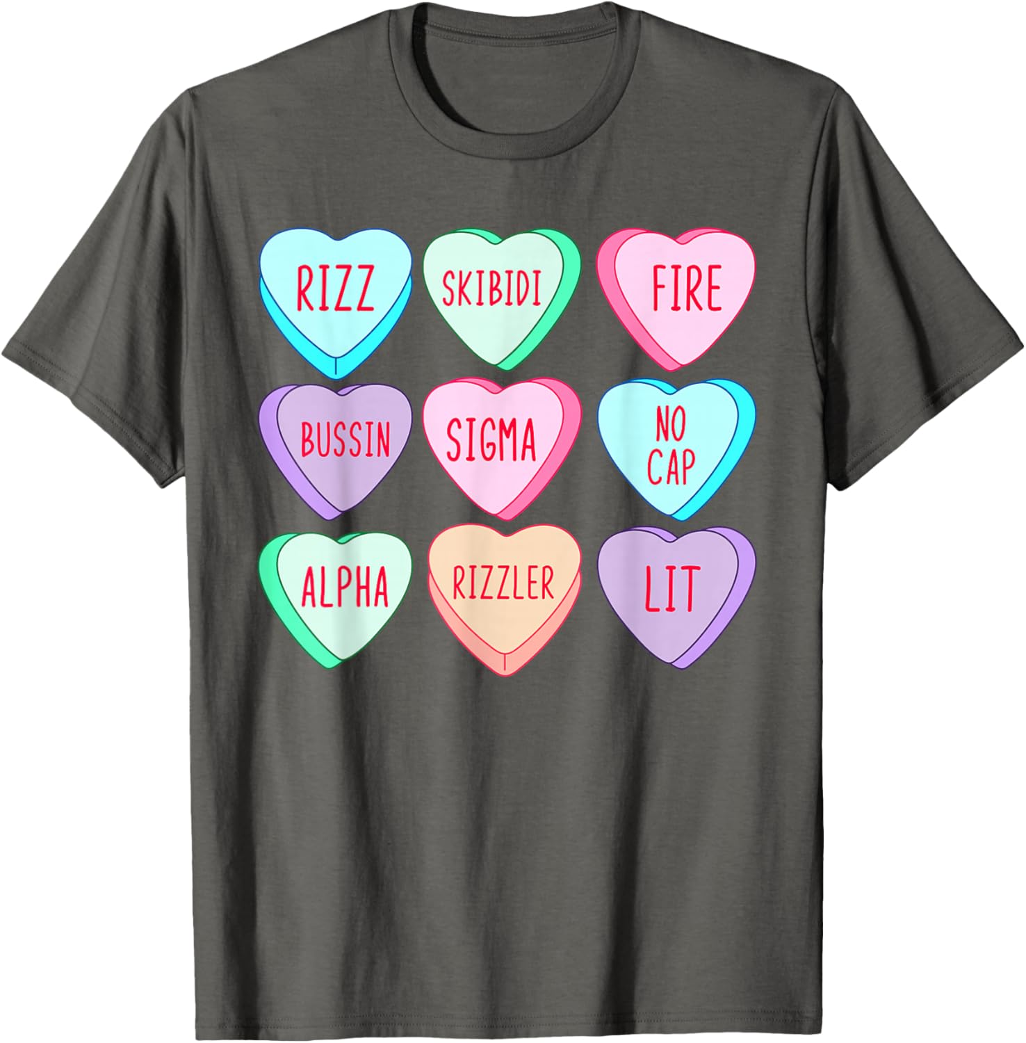 Funny Skibidi Valentine's Day Rizz T-Shirt for Lovable Couples - 10