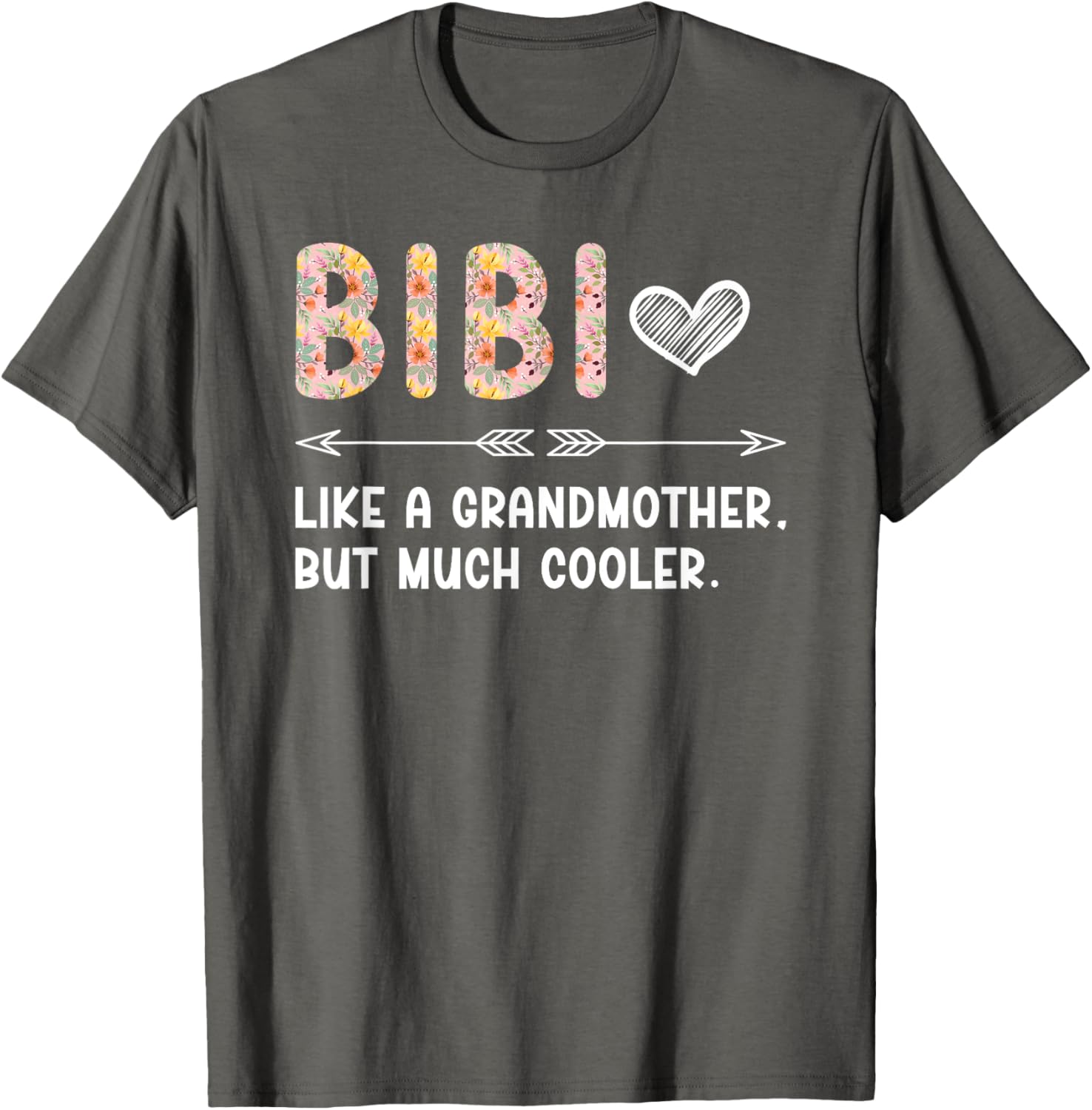 Bibi Definition T-Shirt for Grandma - Fun Gift for Grandmothers - 5