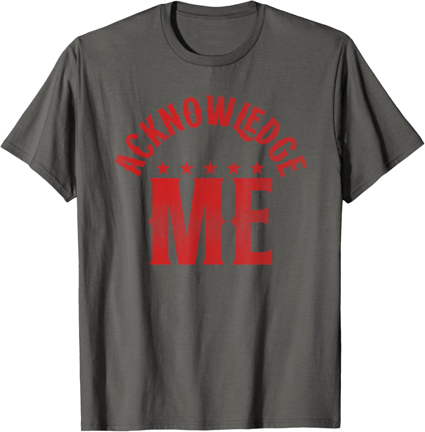 Acknowledge Me Retro Vintage Sports Competition T-Shirt for All Seasons - 18