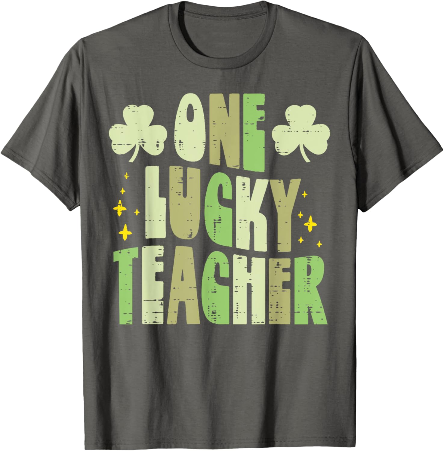 St Patricks Day One Lucky Teacher T-Shirt for Men and Women - 7