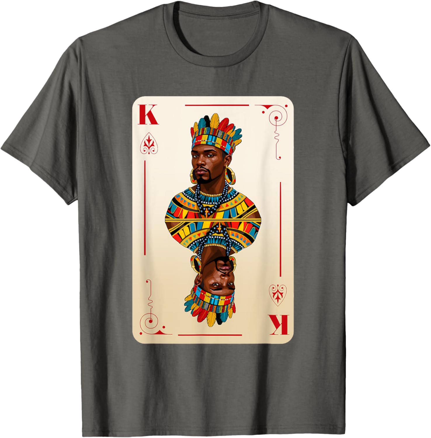 African King Black Pride BHM Couples T-Shirt for Men - Matching Style - 18