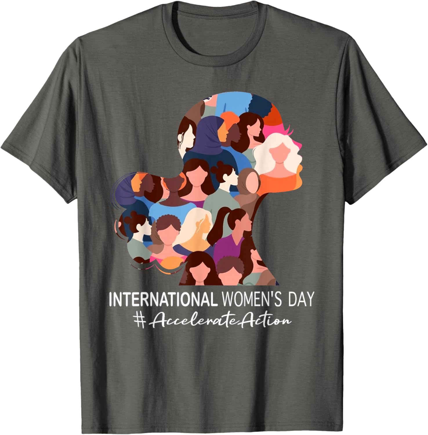 Accelerate Action Women's Day 2025 T-Shirt Stylish Comfort for Everyday Wear - 20