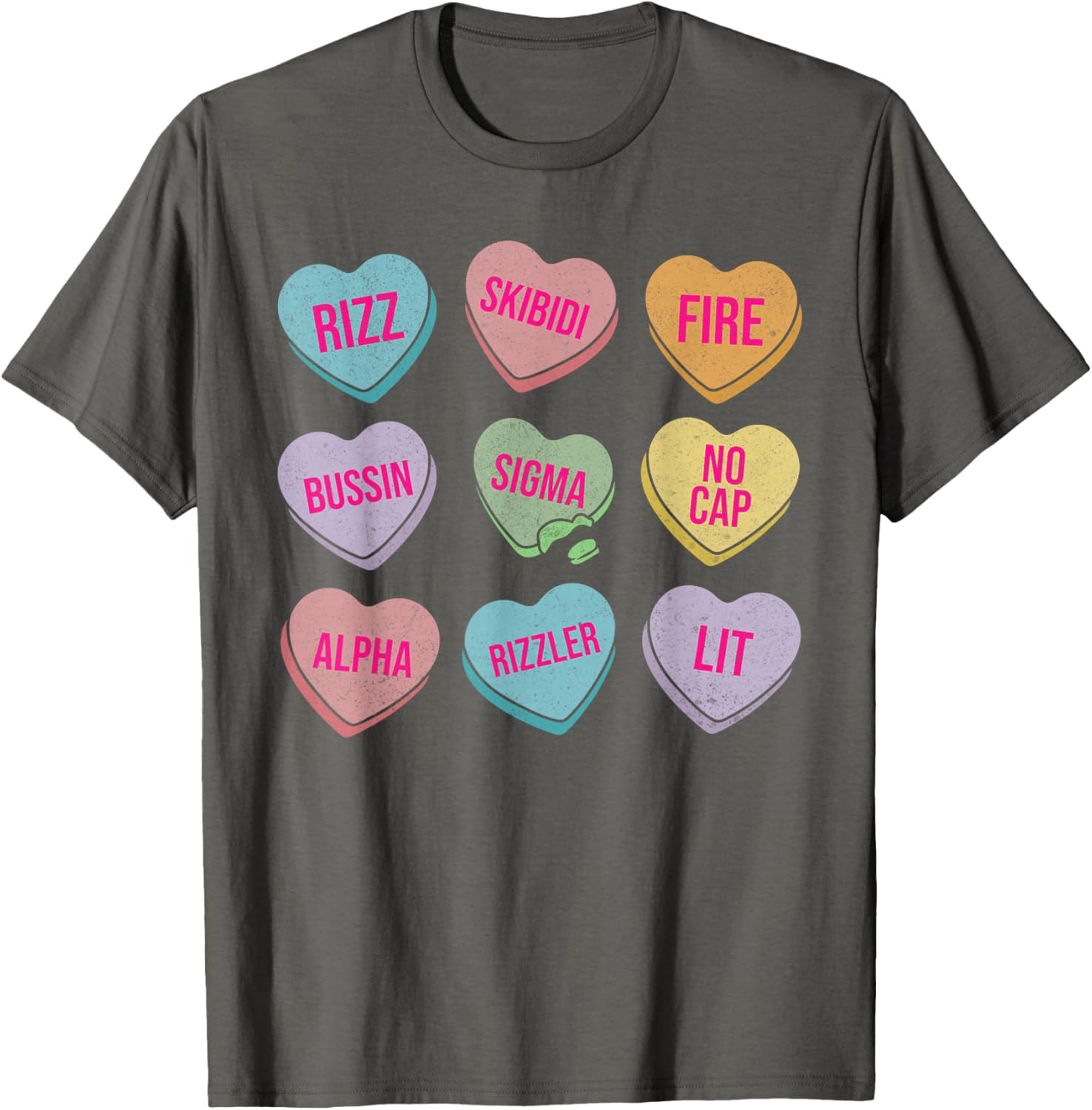 Skibidi Funny Valentine's Day Rizz Toddler T-Shirt for Boys - 5