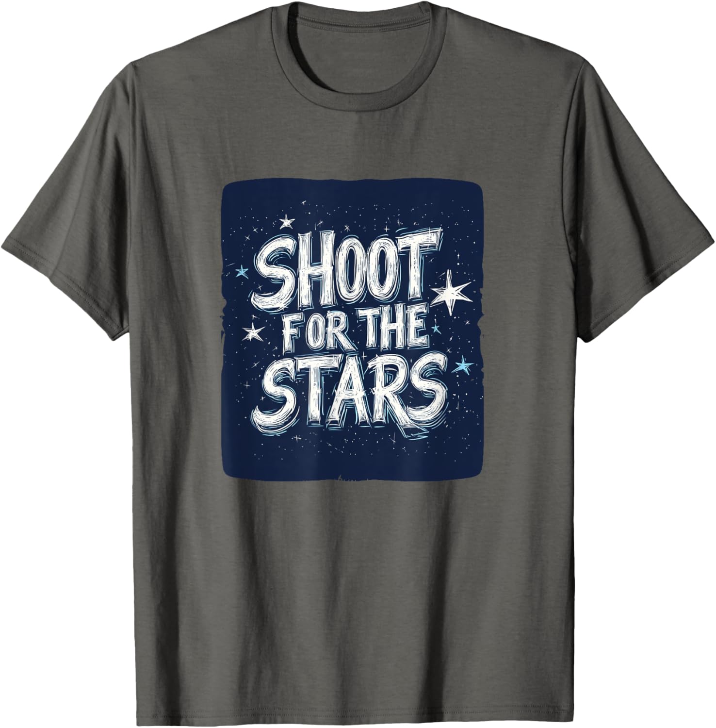 Awesome Shoot for the Stars Statement T-Shirt for Trendy Style - 4