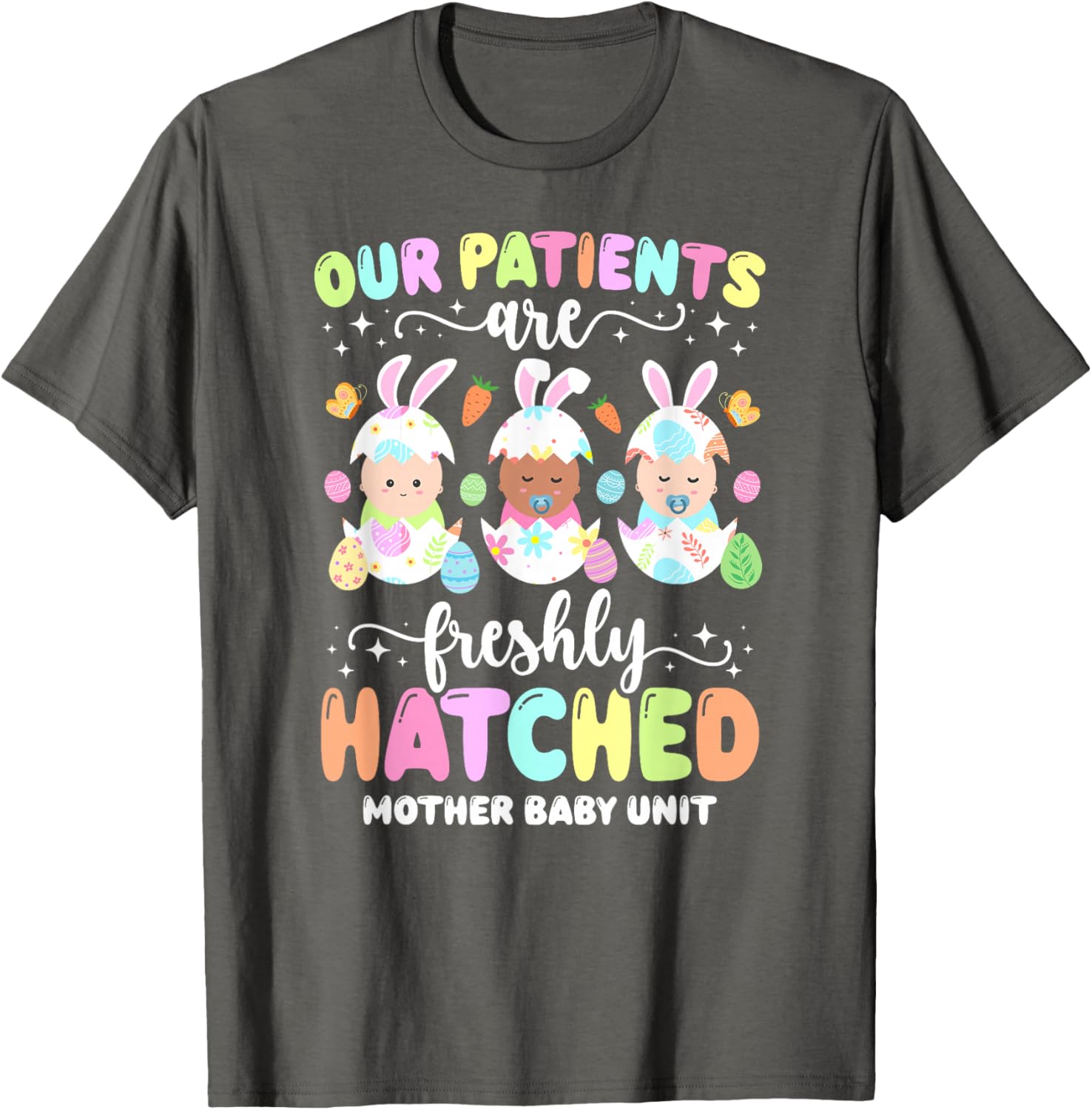 Adorable Bunny Nurse Easter T-Shirt for Mother and Baby, Perfect Gift - 8