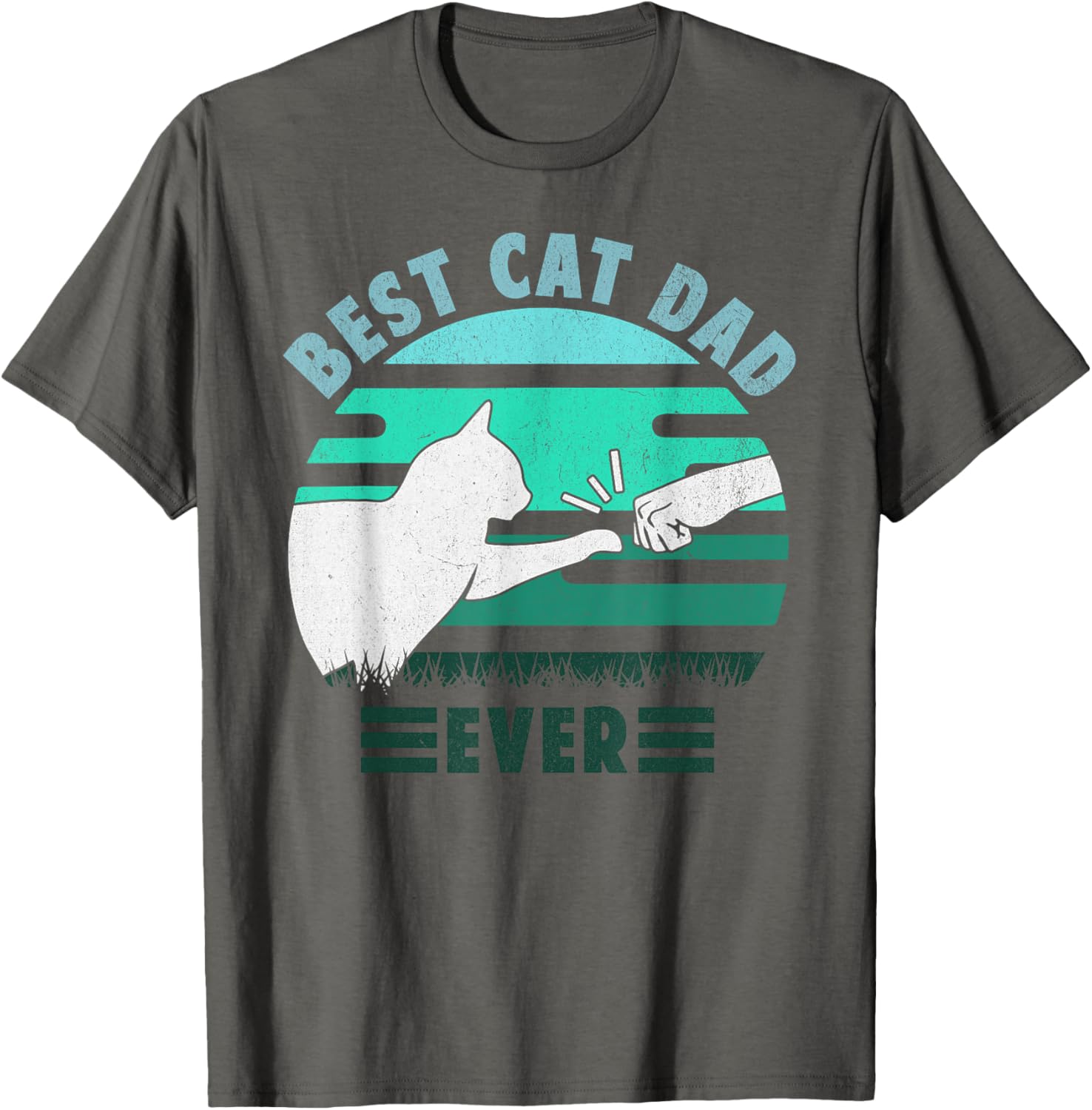 Best Cat Dad Ever Father's Day T-Shirt for Proud Cat Daddies - 13
