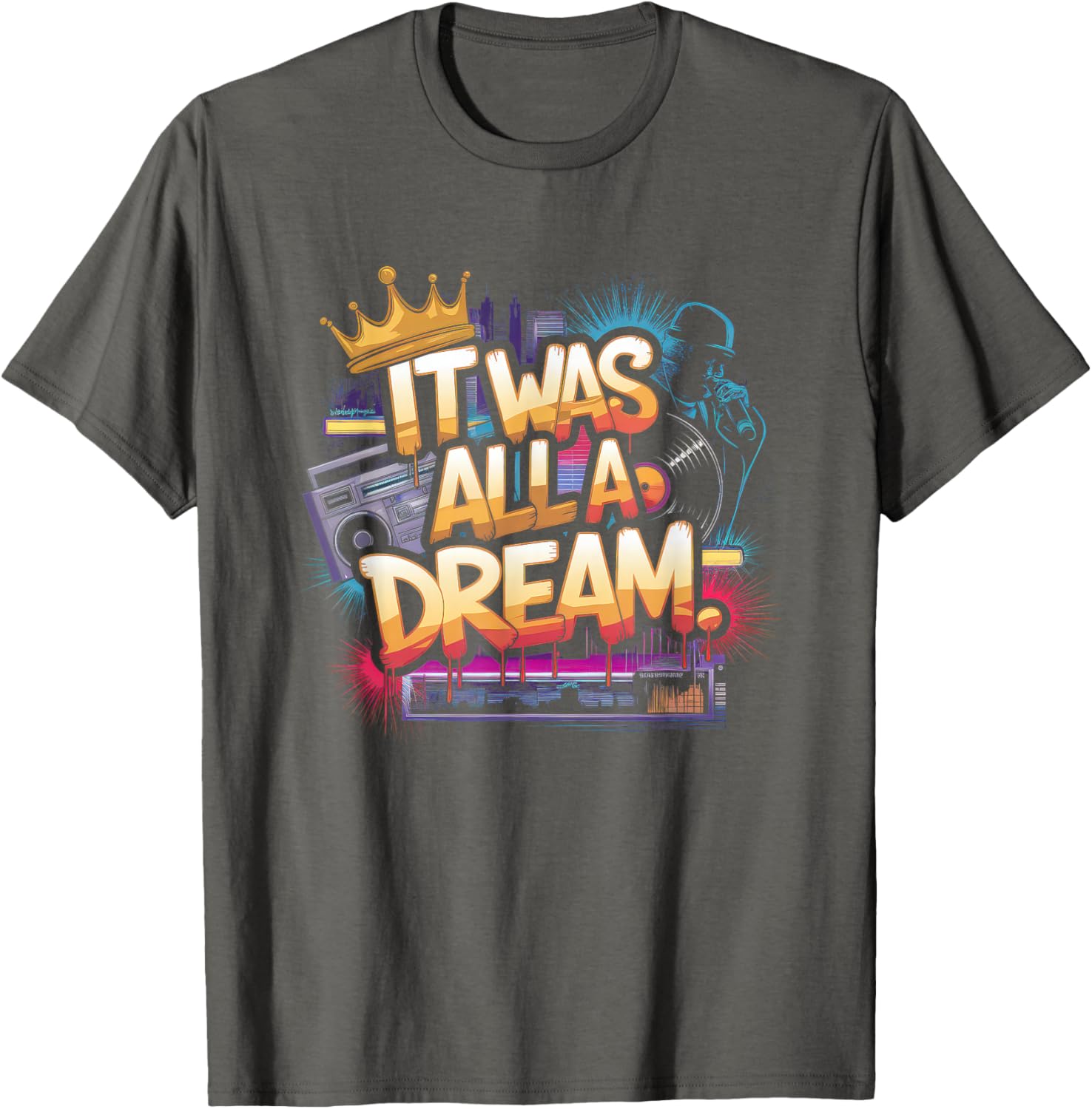 90s Hip Hop Dream T-Shirt for Men and Women Retro Rap Style Fashion - 17