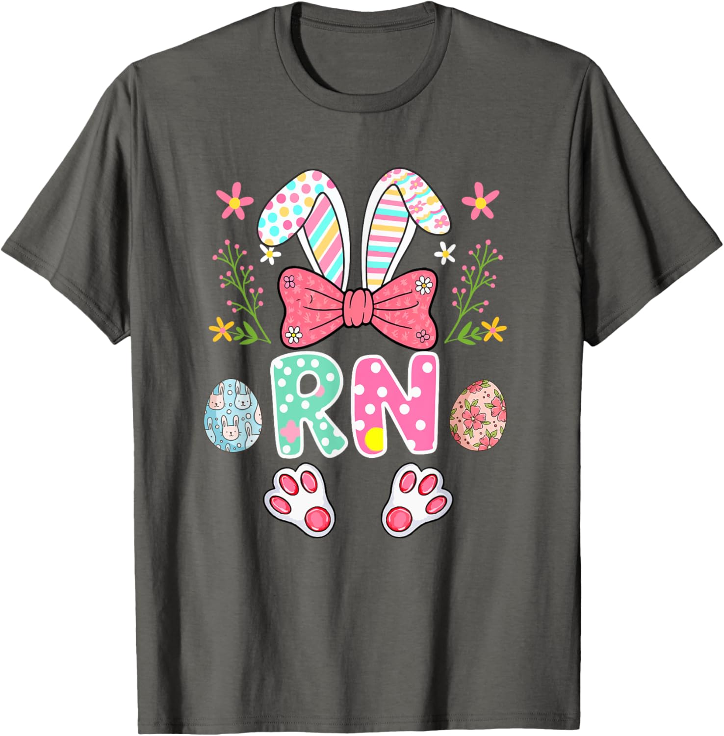 RN Job Easter Bunny Women's Costume T-Shirt for Egg Hunting Fun - 25