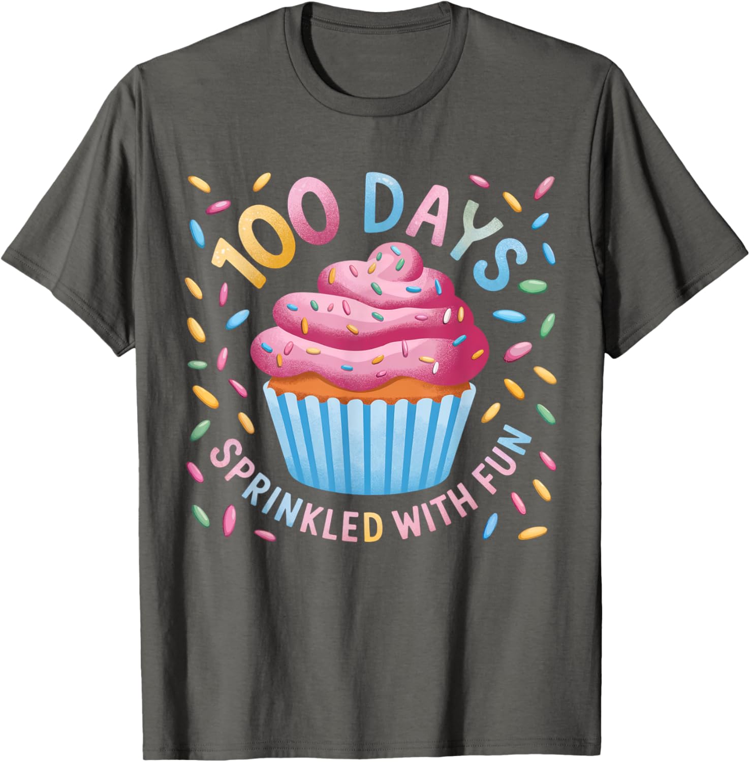 100 Days of Fun 100th Day of School Teacher T-Shirt for Girls - 13