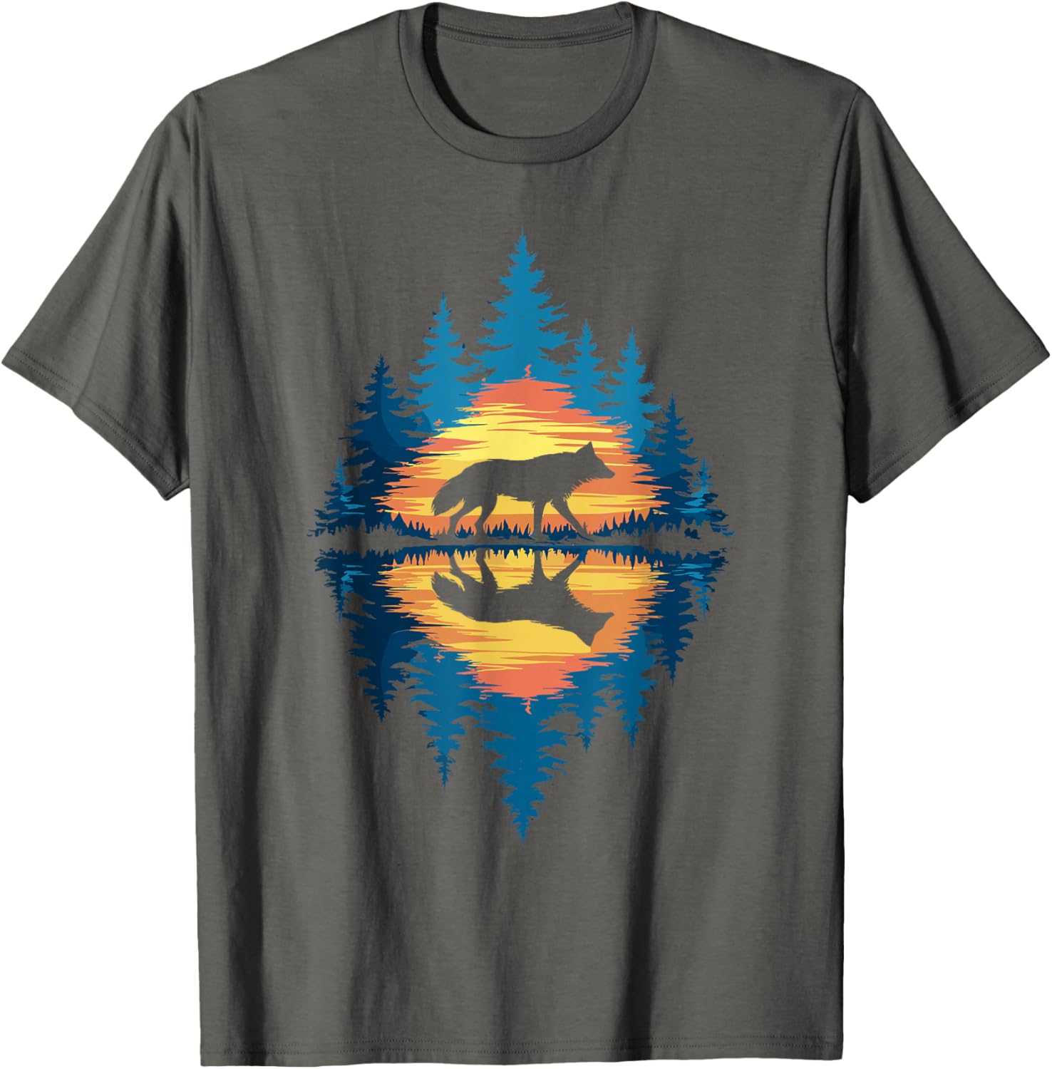 Wolf Forest Wildlife T-Shirt for Men, Women, and Kids - Nature Lover's Apparel - 3