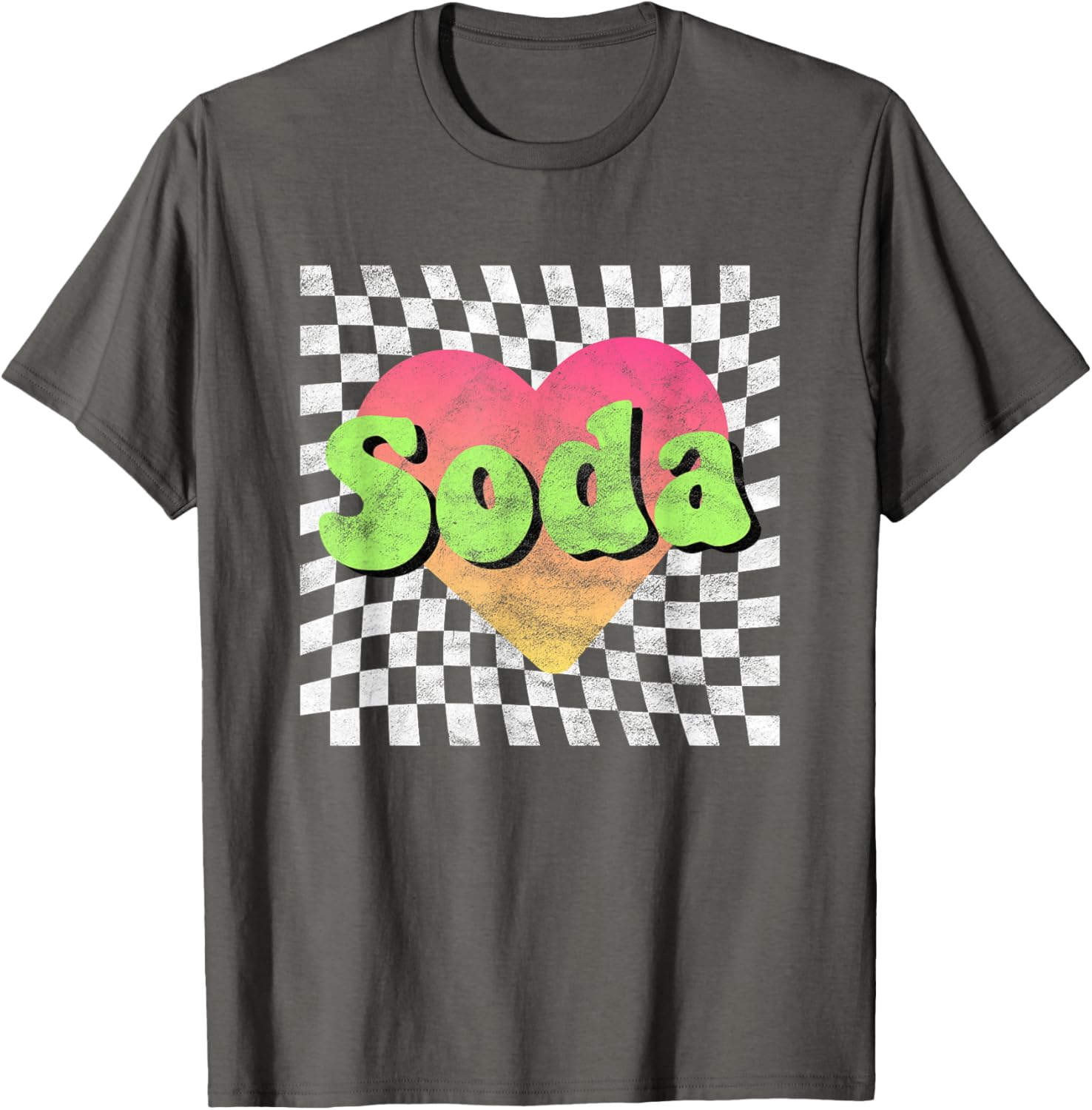 Soda Lover Heart Vintage Retro T-Shirt for Fun and Stylish Outfits - 11