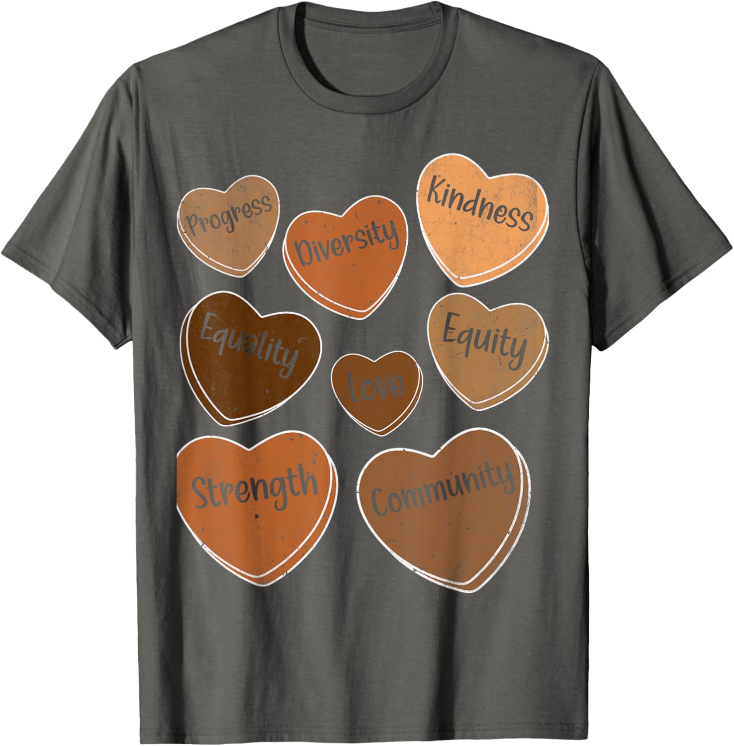 Celebrate Black History Month with Proud Black Women Heart T-Shirt - 10