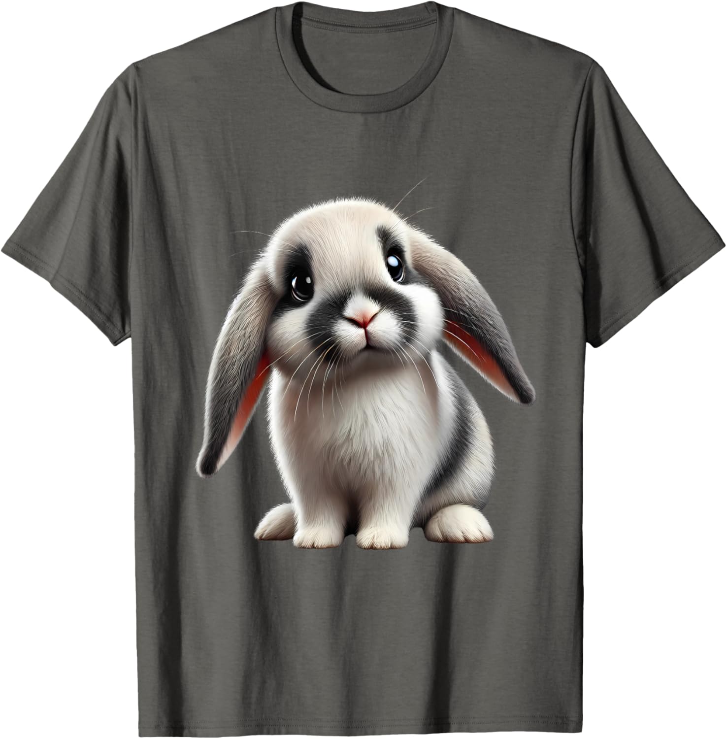 Cute Bunny T-Shirt for Kids and Women - Fun Rabbit Graphic Tee - 5