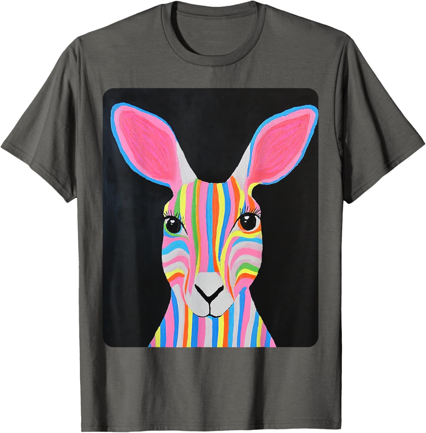 Vibrant Kangaroo Graphic T-Shirt for Style Lovers and Animal Fans - 17
