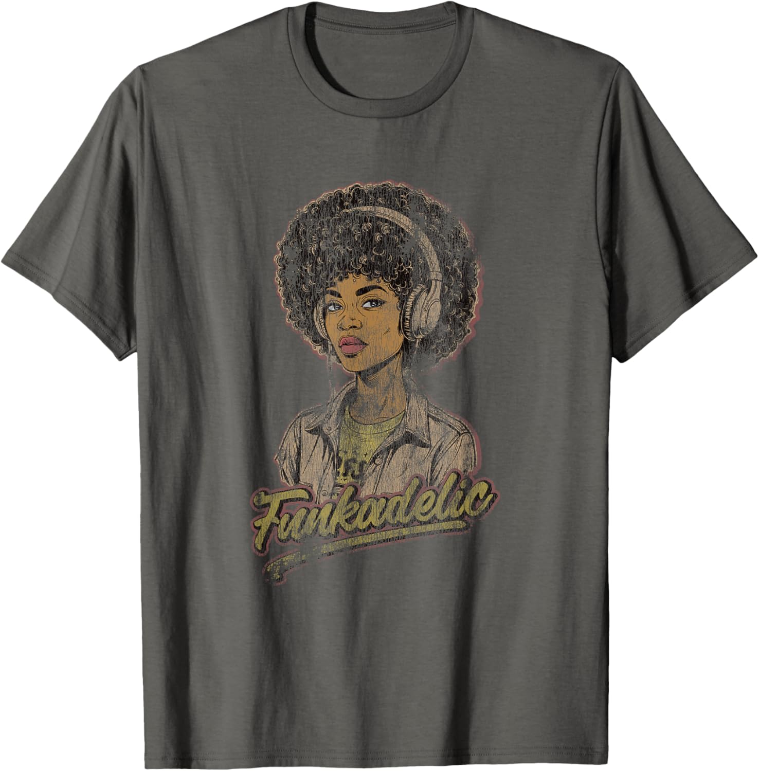 70s Funk Afro Women Soul Retro Vintage Graphic T-Shirt for Cool Style - 15