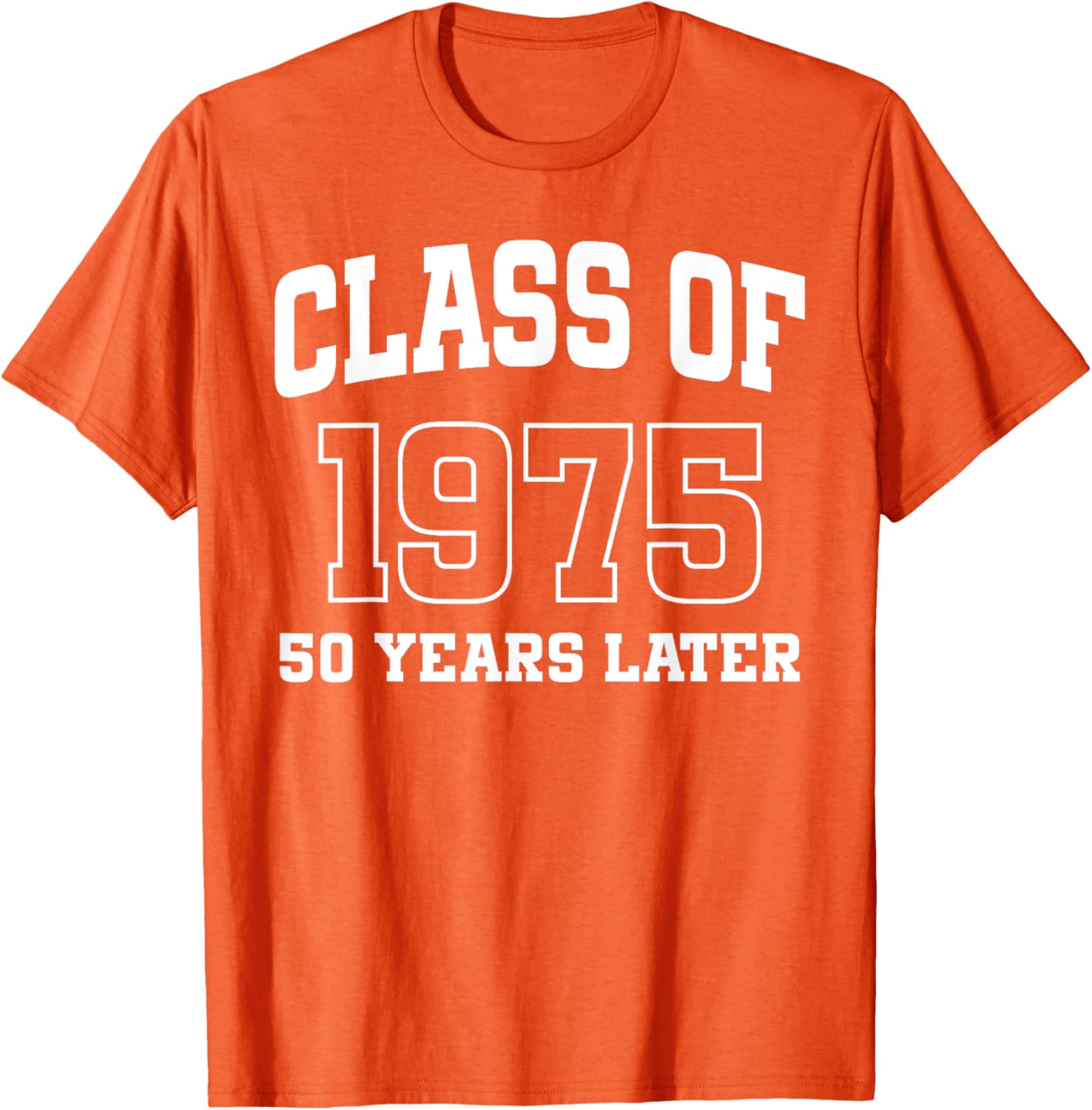 Class of 1975 50th Reunion Alumni T-Shirt for High School Graduates - 8