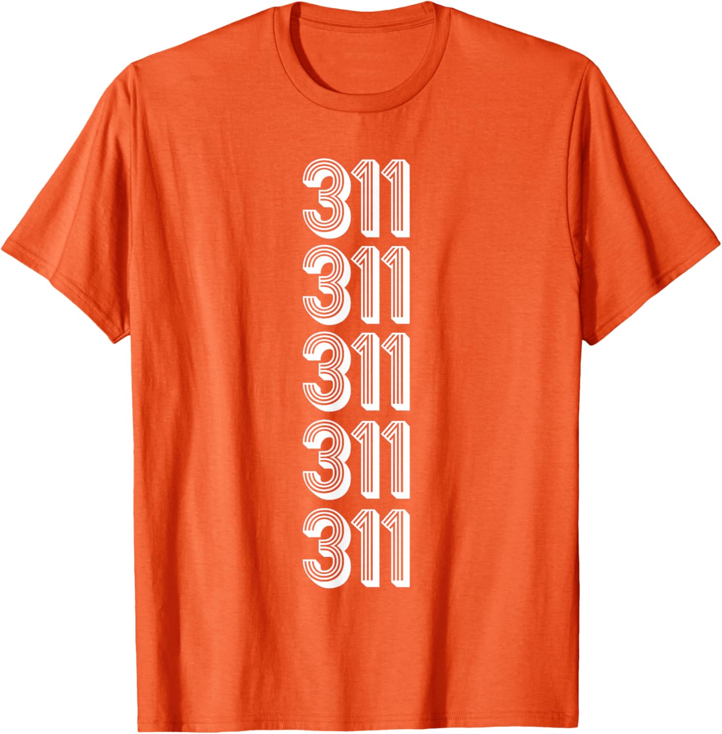 311 Area Code Chicago T-Shirt for Trendy City Lovers and Travelers - 3
