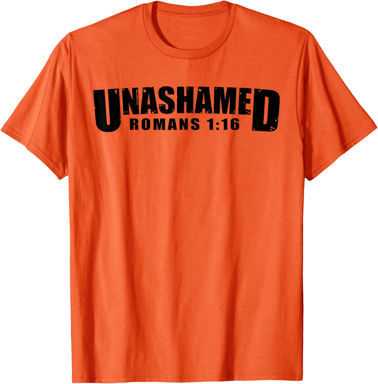 Unashamed Romans 1:16 Christian Faith T-Shirt for Believers and Friends - 8
