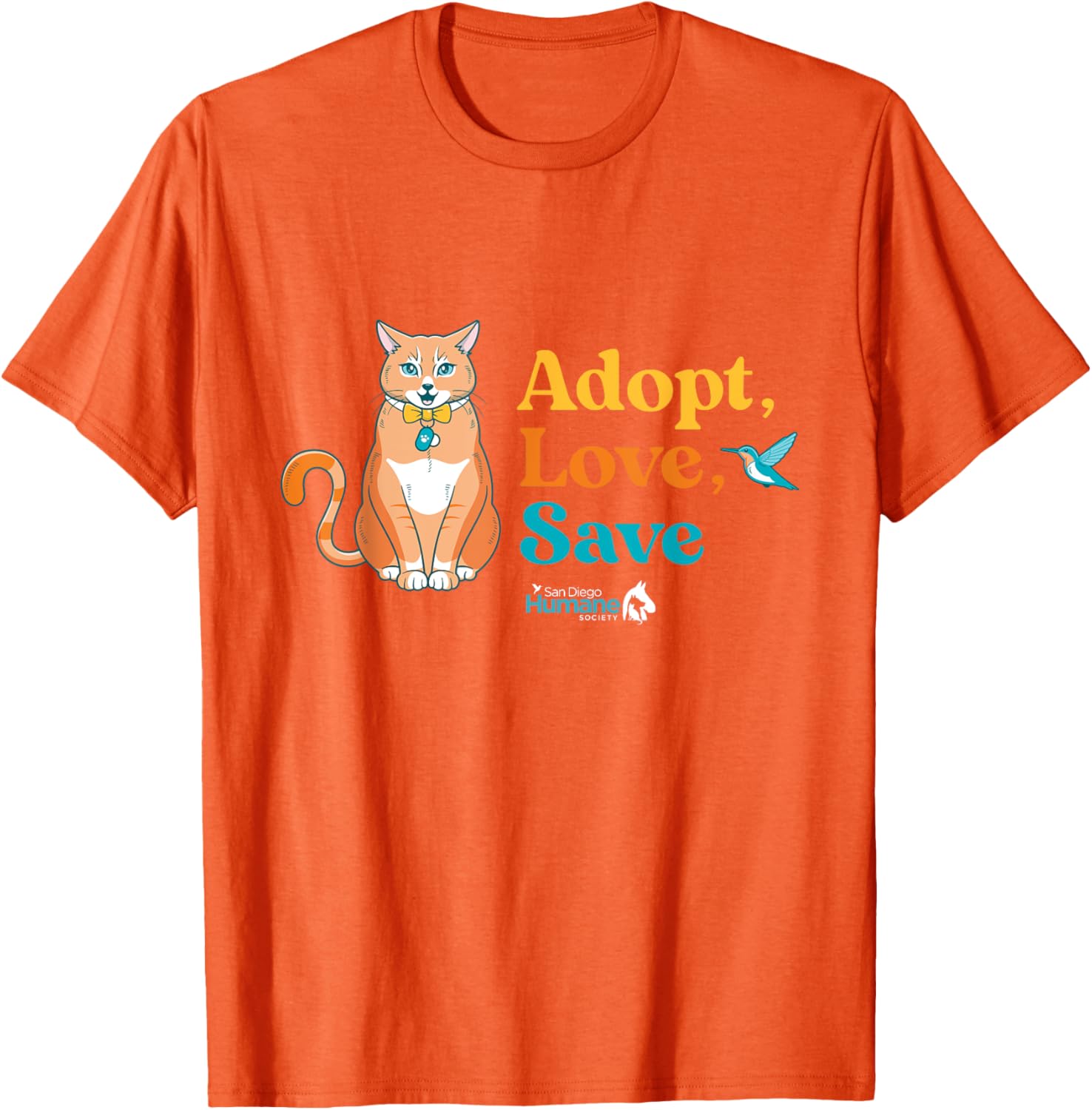 Adopt Love Save Rescue Cat T-Shirt for Men and Women - Perfect Gift! - 14