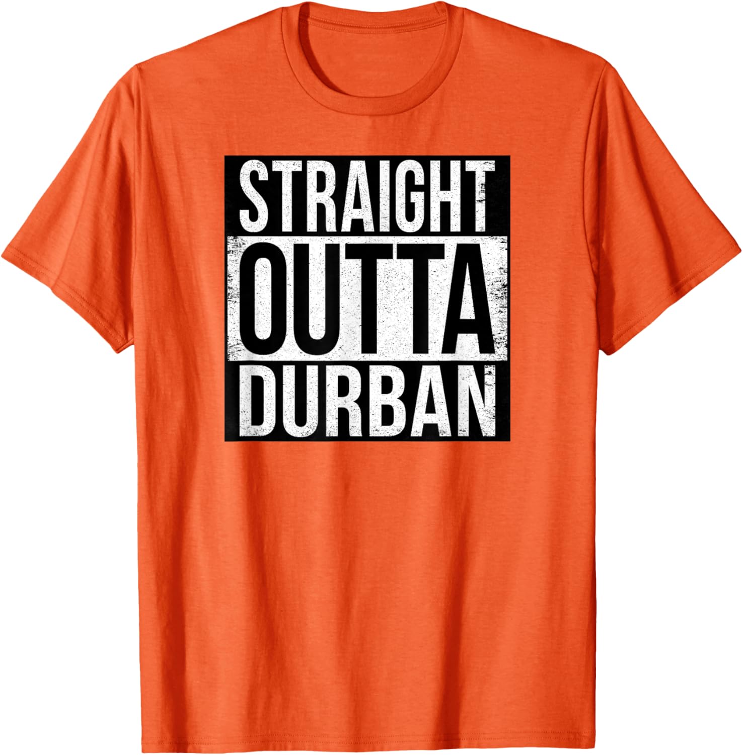 Straight Outta Durban Graphic T-Shirt for Trendy Casual Style - 22