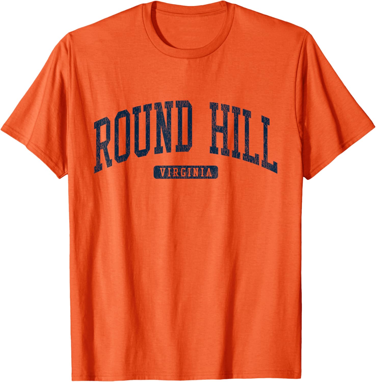 Round Hill Virginia College University Style Blue T-Shirt for Everyone - 8