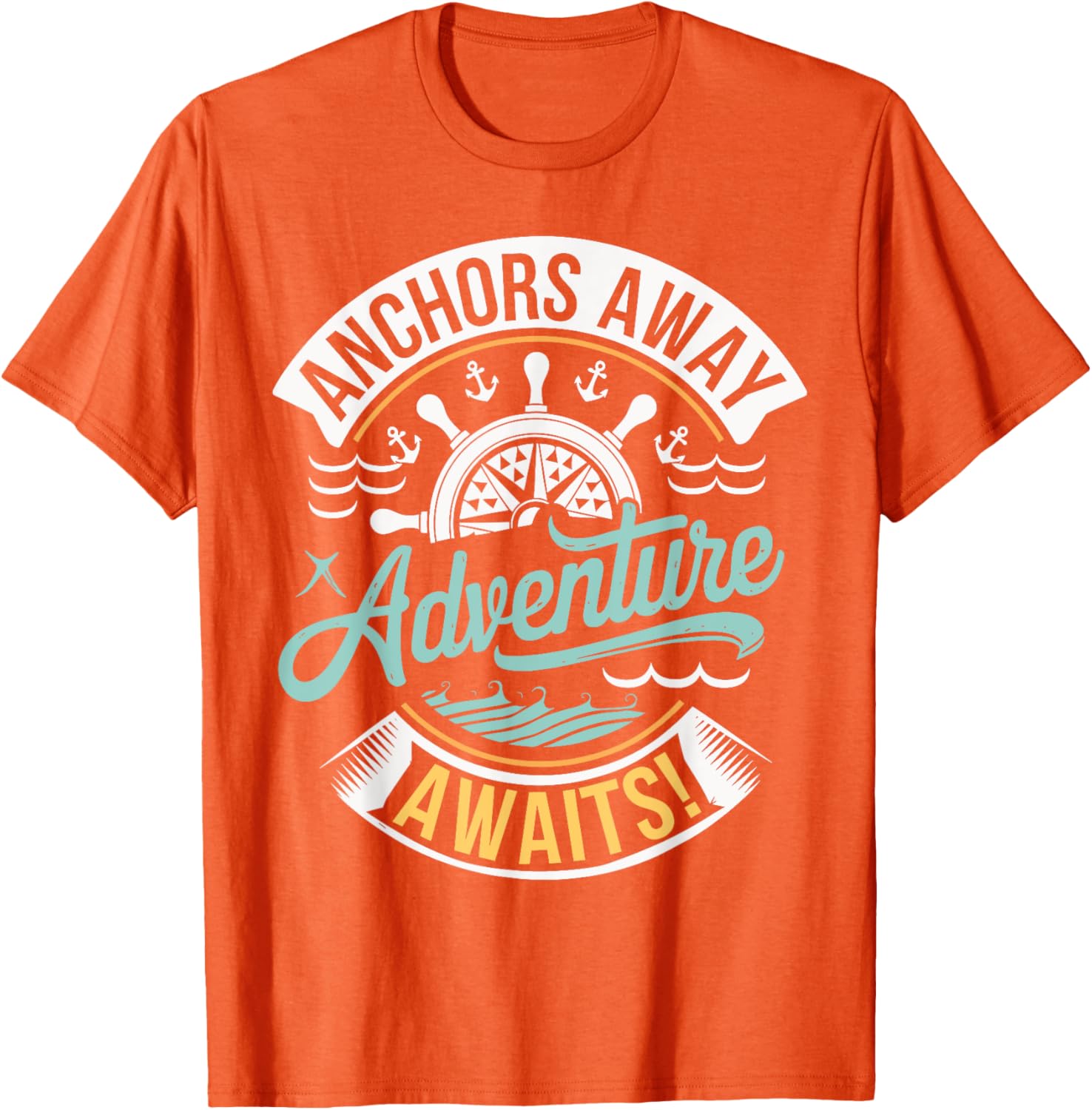 Anchors Away Nautical Adventure T-Shirt for Sea Lovers and Explorers - 2