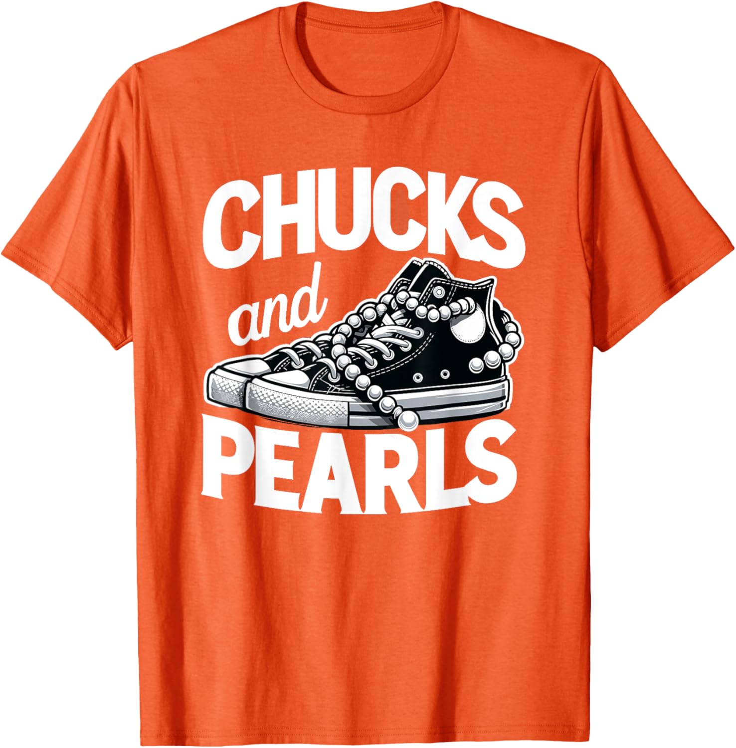 Chucks Cute Women's Pearl T-Shirt for Stylish Comfort and Elegance - 12