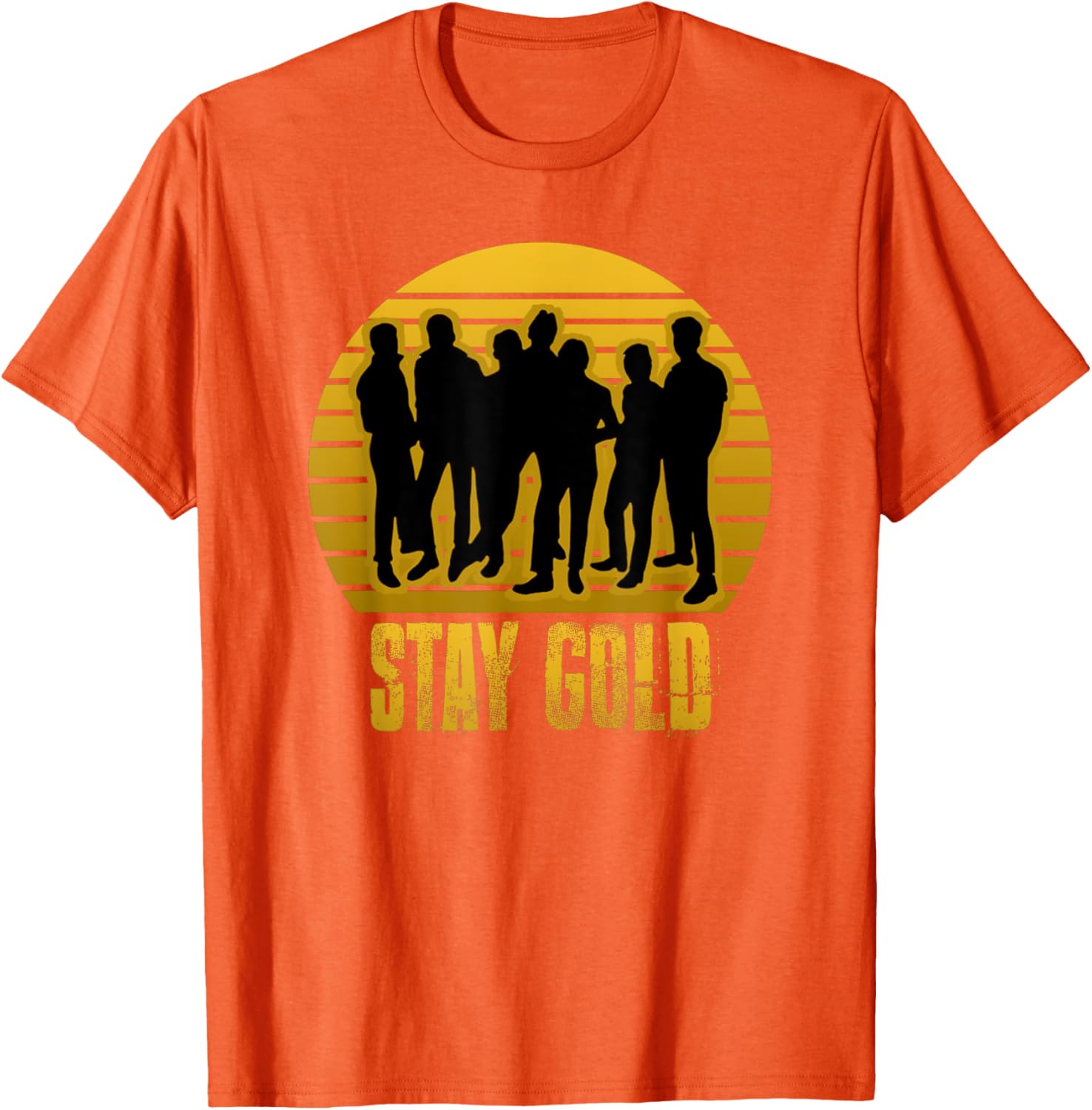 Vintage Retro Stay Gold 1983 Ponyboy T-Shirt for Classic Movie Fans - 25