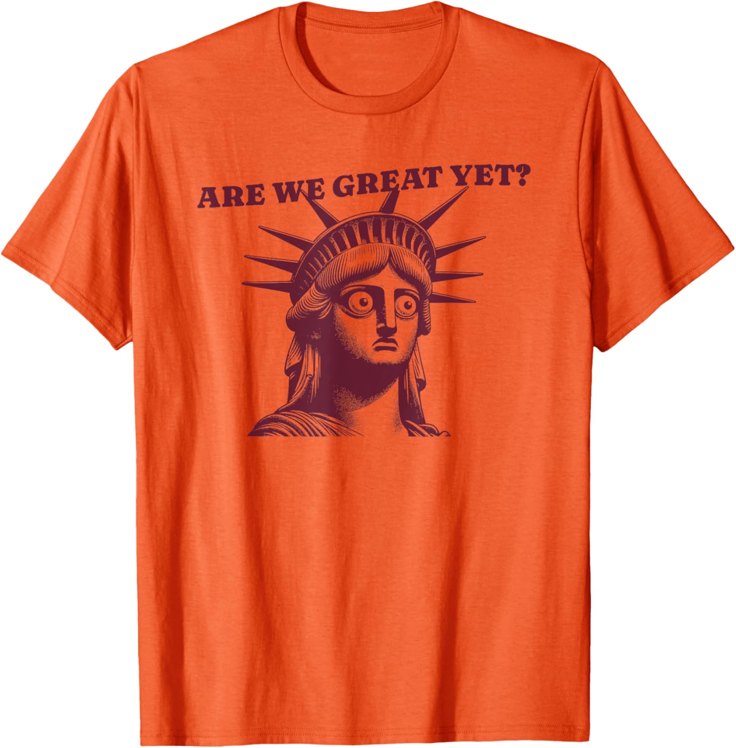 Are We Great Yet? Women's T-Shirt - Trendy and Stylish Casual Wear - 10