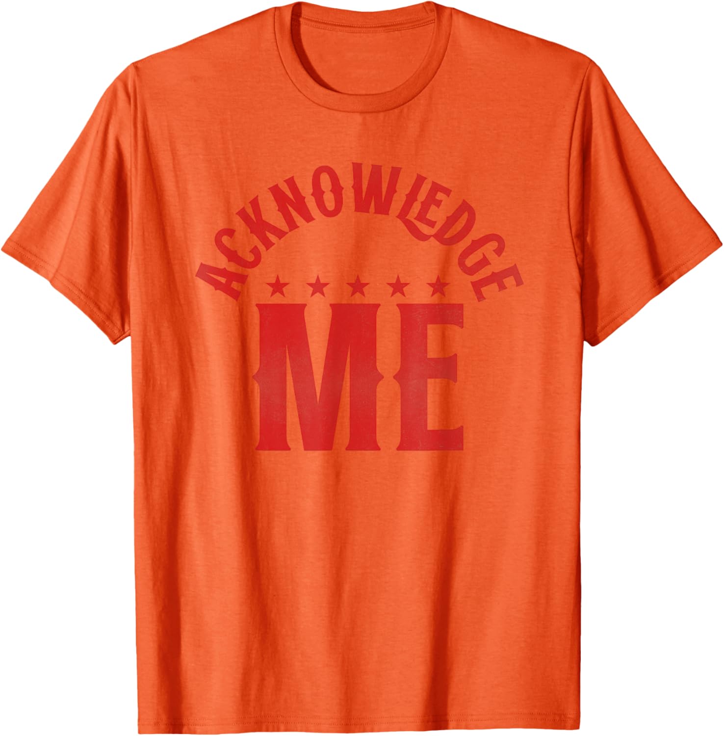 Acknowledge Me Retro Vintage Sports Competition T-Shirt for All Seasons - 22