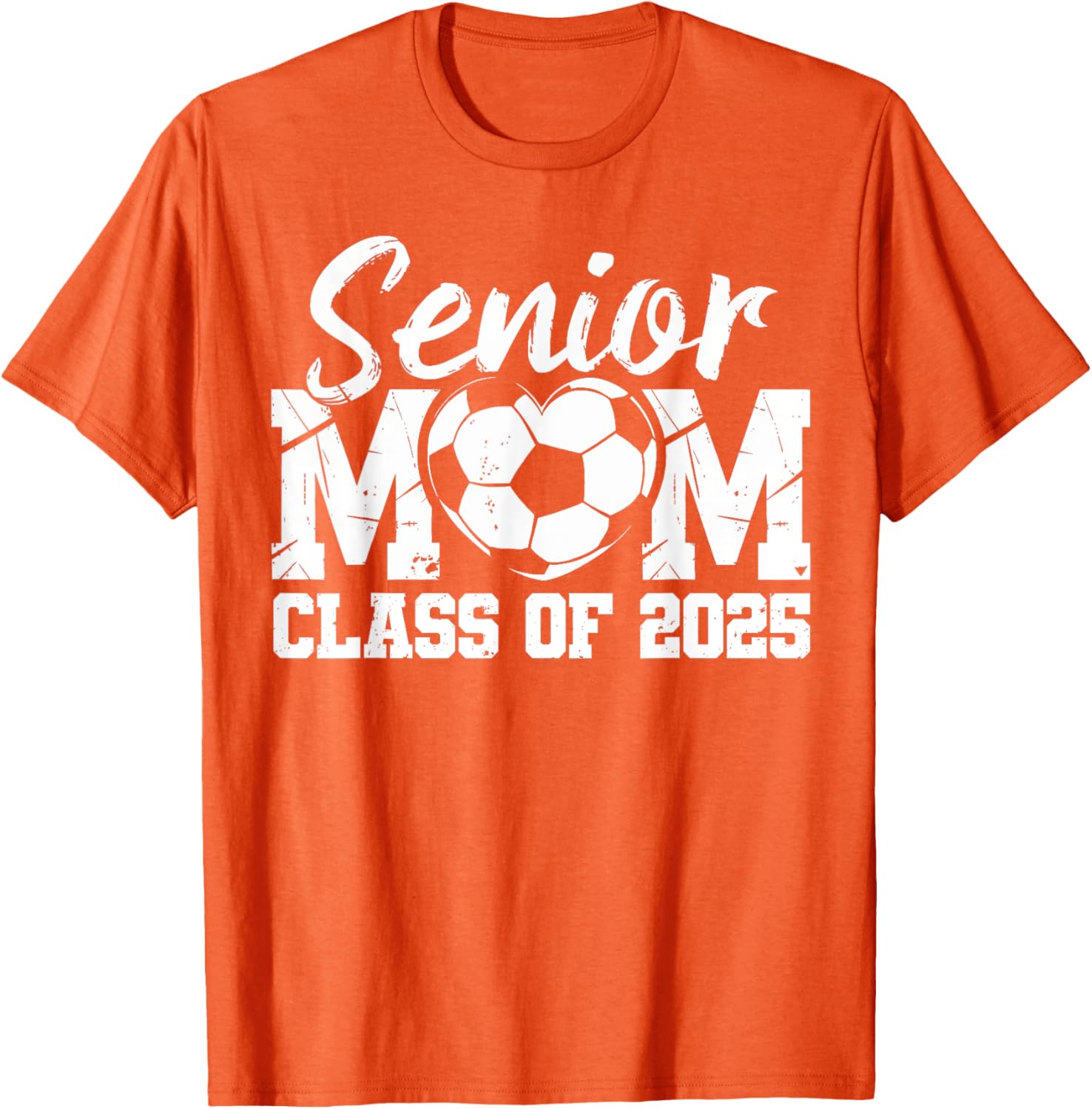 Soccer Mom Class of 2025 Graduate T-Shirt for Proud Senior Mamas - 26