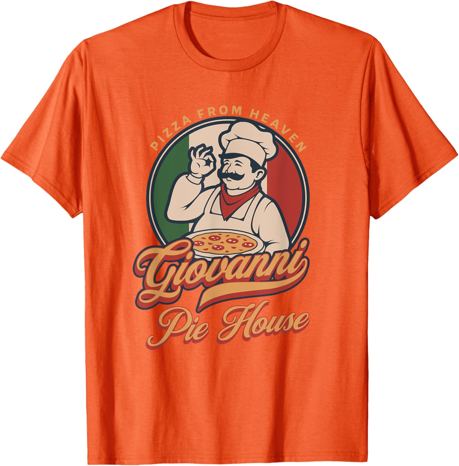 Vintage Pizza Pie T-Shirt for Pizzeria Lovers - Fun and Stylish Apparel - 6