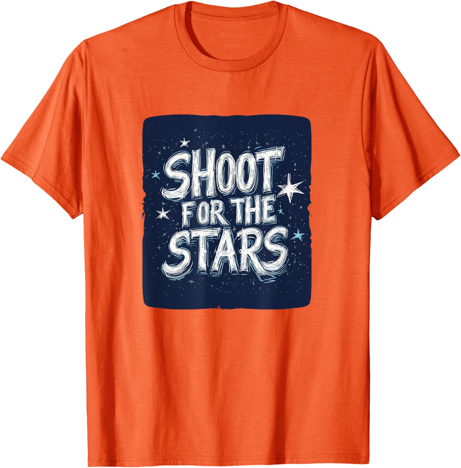 Awesome Shoot for the Stars Statement T-Shirt for Trendy Style - 16