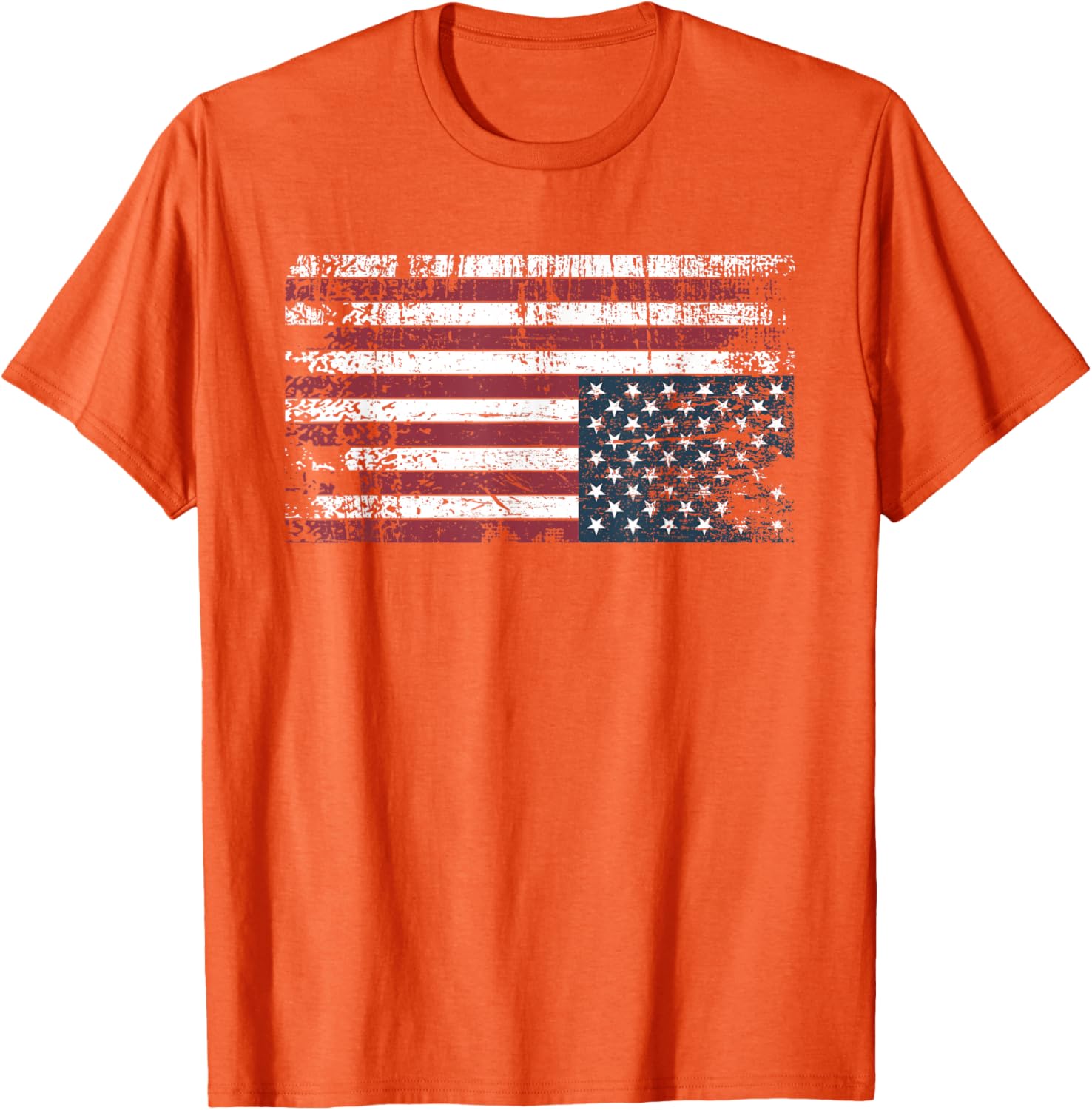 Vintage Upside Down American Flag T-Shirt for Proud USA Patriots - 7