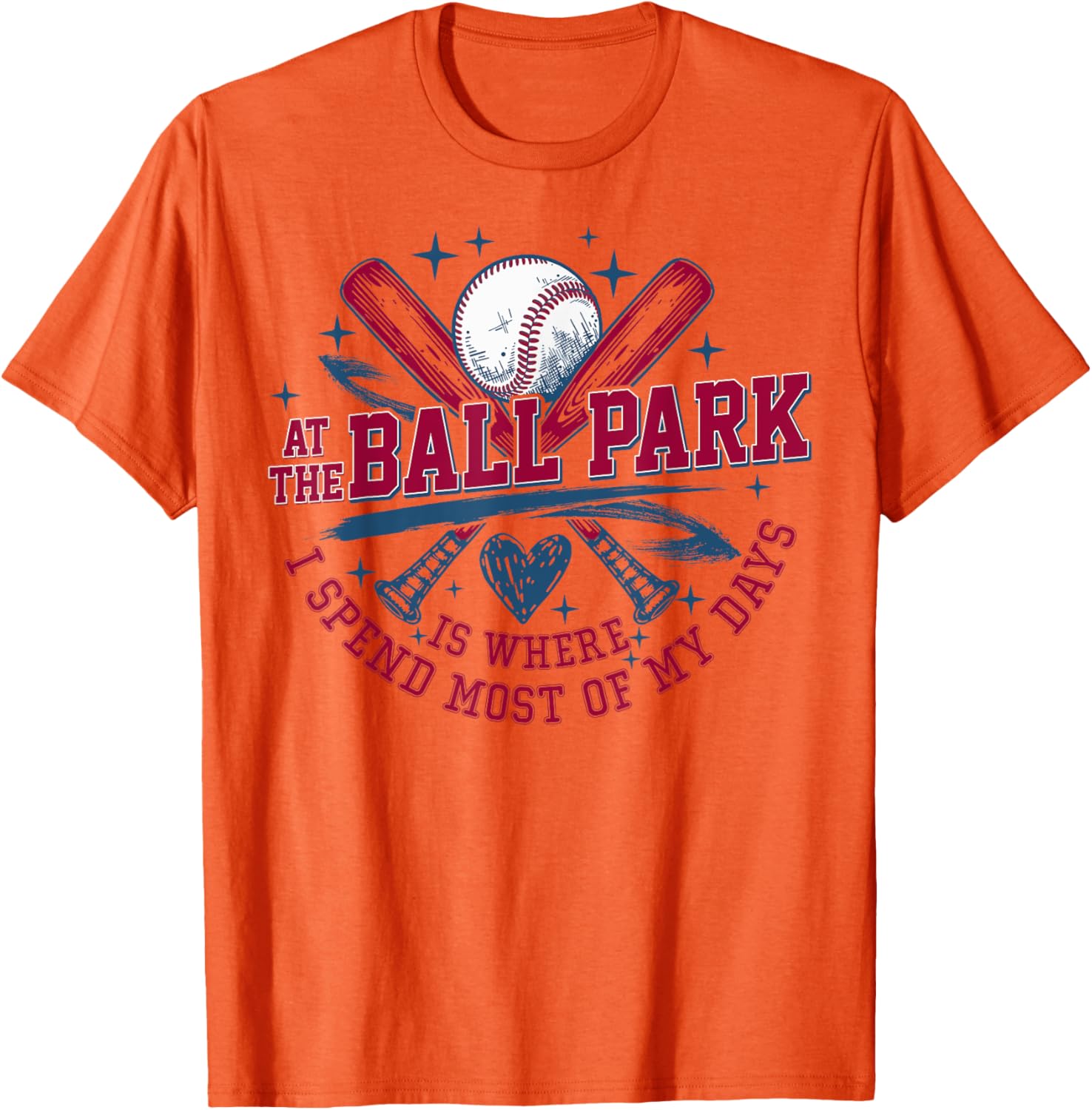At the Ballpark T-Shirt for Sports Lovers – Perfect Game Day Apparel - 2