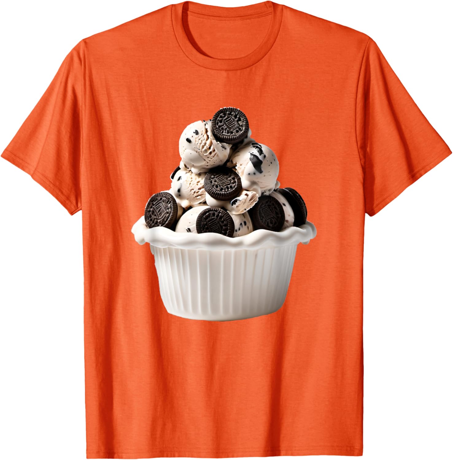 Cookies and Cream Ice Cream T-Shirt for Ice Cream Lovers and Fun Gifts - 15