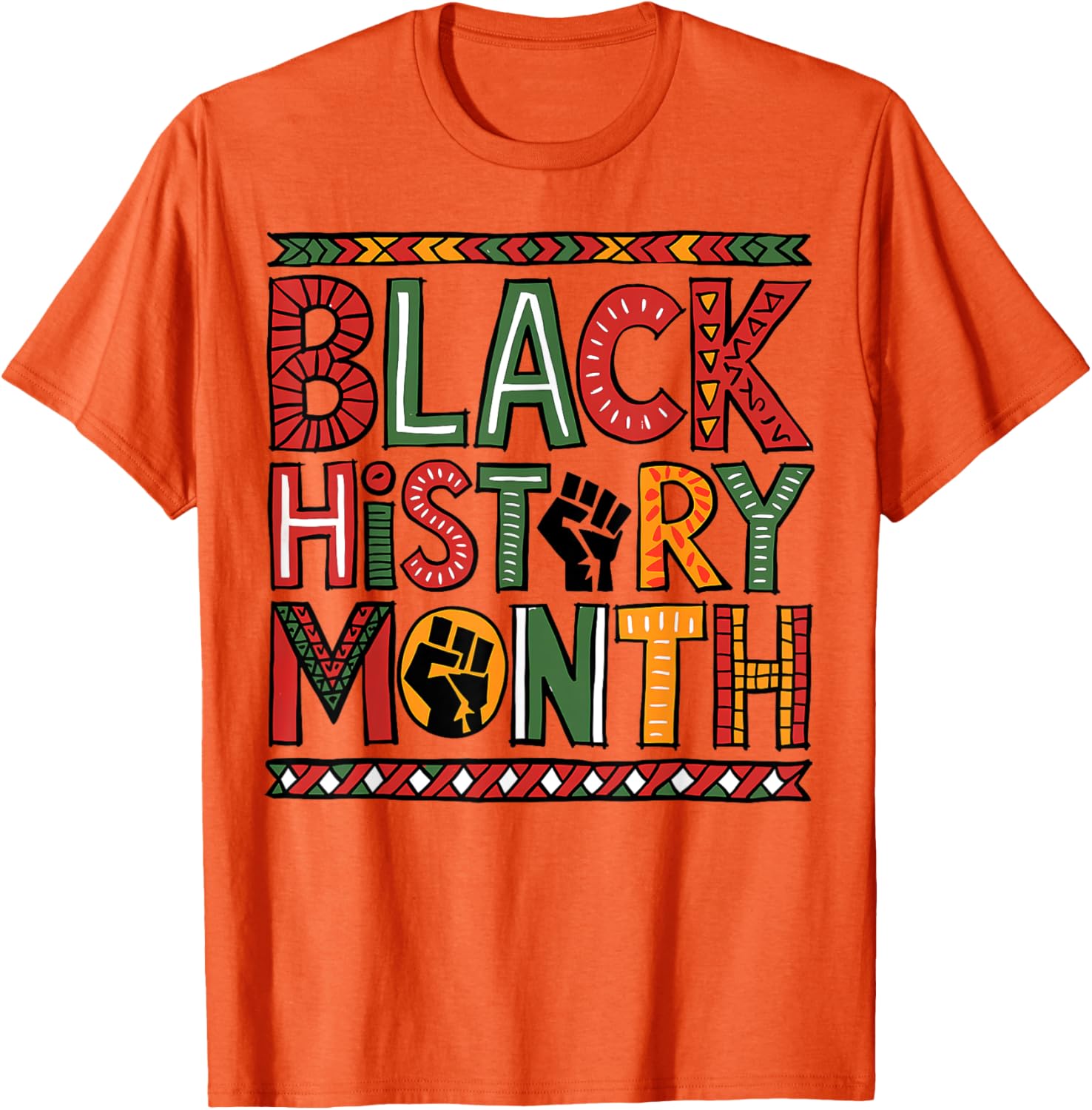 Black History Month African American Heritage T-Shirt for All Ages - 4