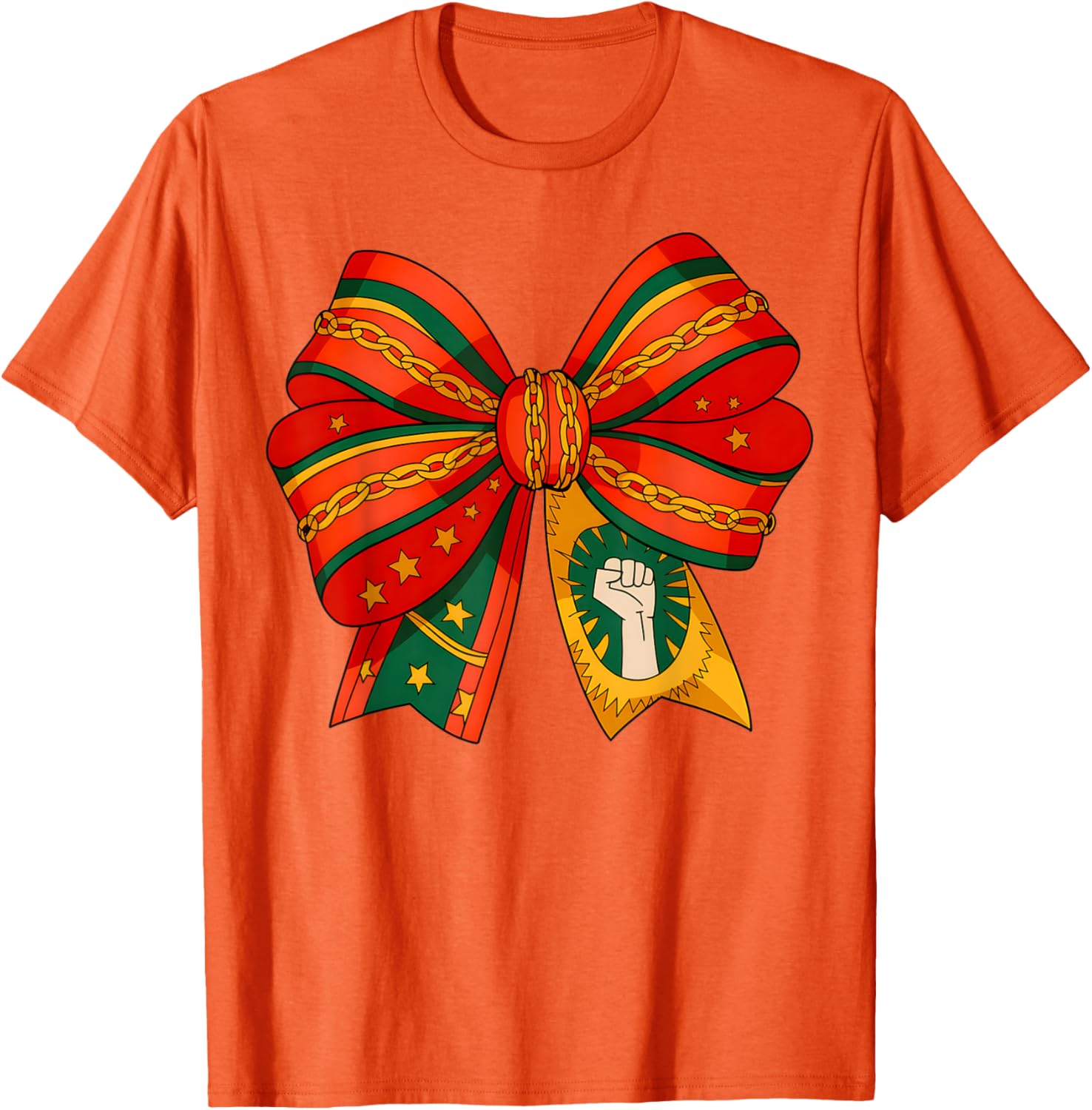 Black History Coquette Bow T-Shirt for Women and Kids Stylish Apparel - 6