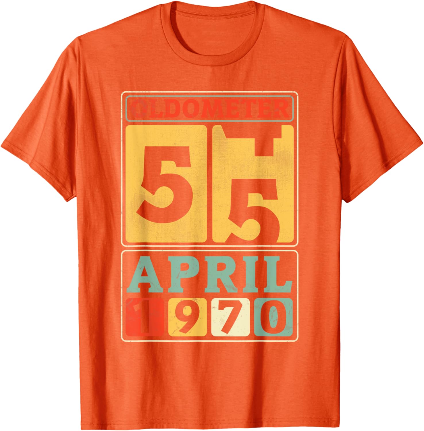 Vintage 55th Birthday T-Shirt for April 1970 Birthdays, Great Gift! - 19