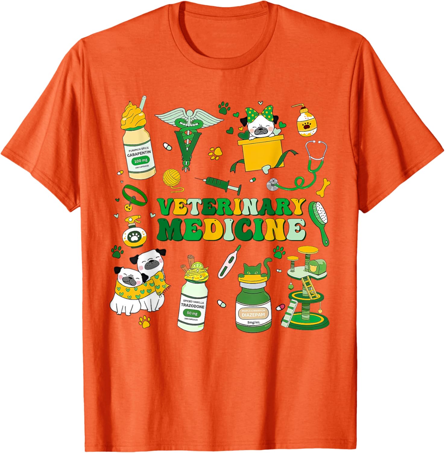 St Patrick's Day Vet Tech T-Shirt for Dog and Cat Lovers - 13