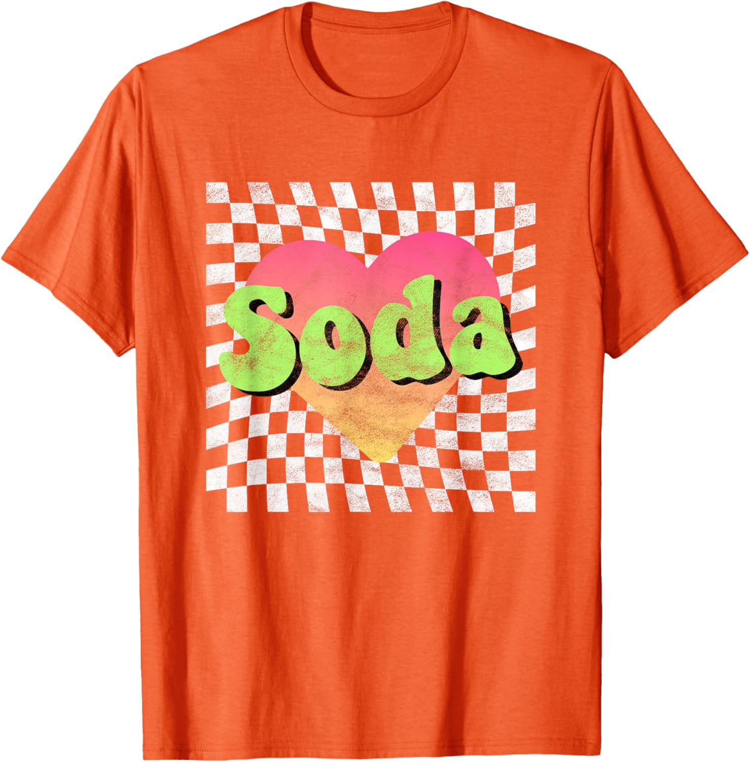 Soda Lover Heart Vintage Retro T-Shirt for Fun and Stylish Outfits - 14
