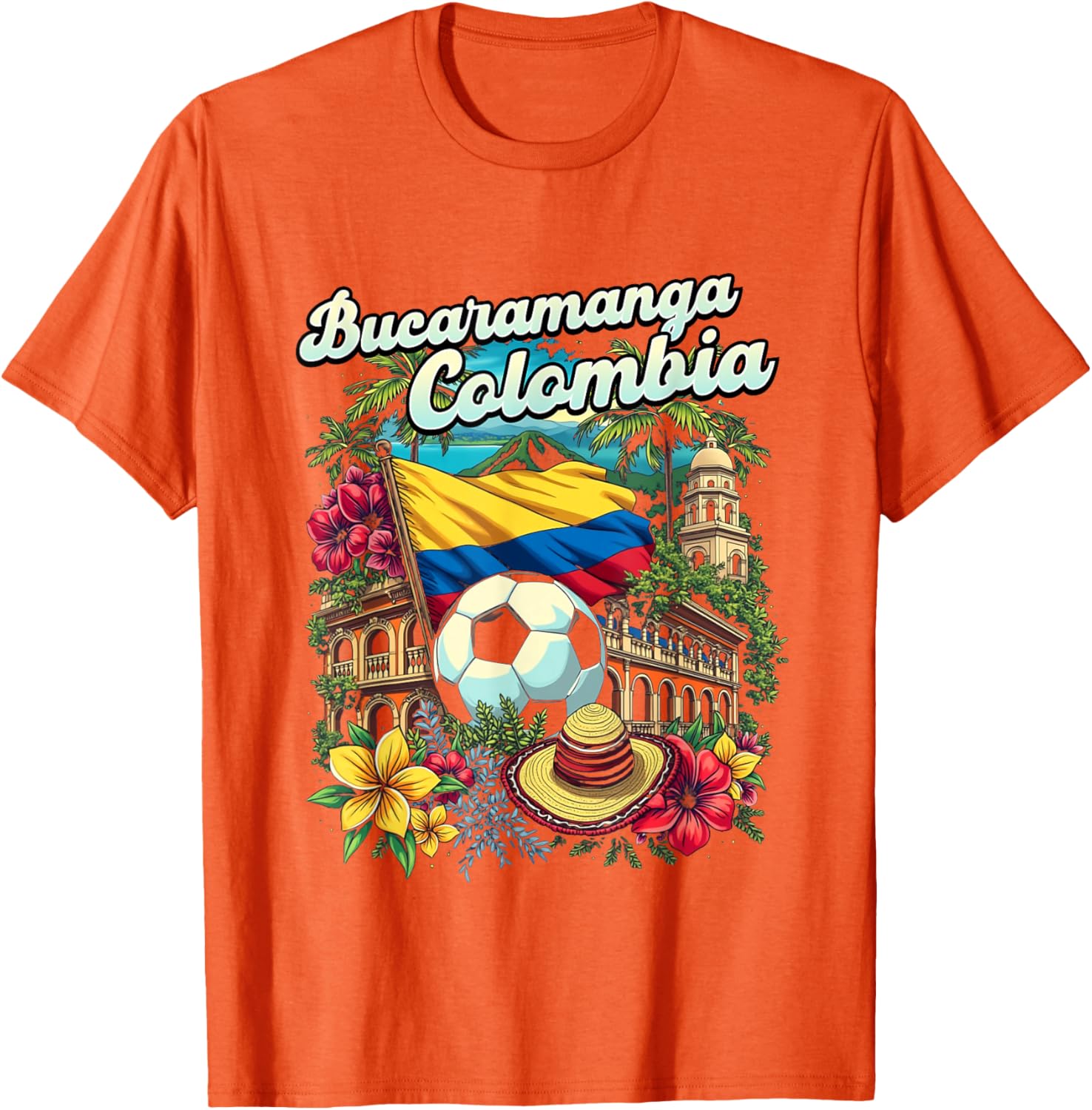 Bucaramanga Vacation T-Shirt for Travel Lovers - Explore Colombia in Style - 1