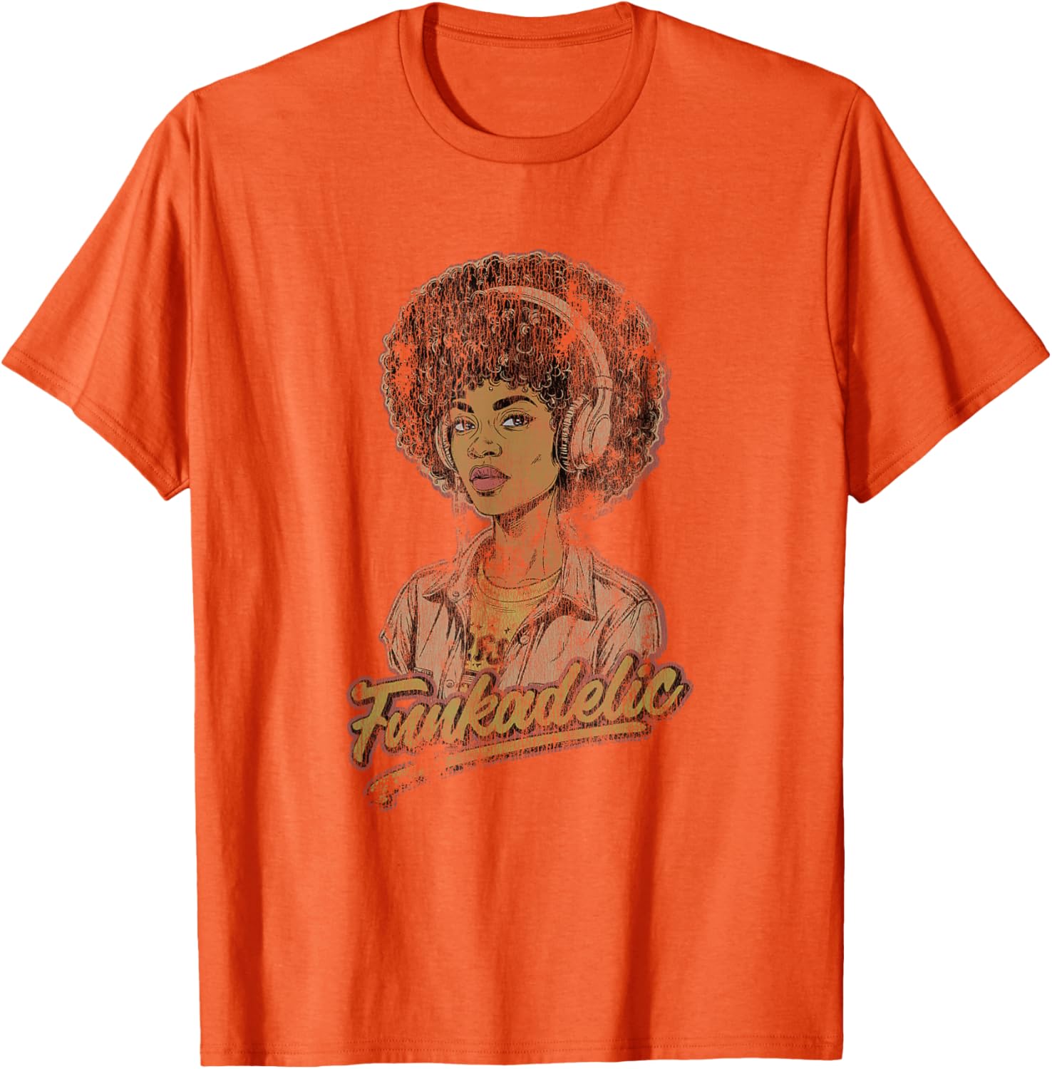 70s Funk Afro Women Soul Retro Vintage Graphic T-Shirt for Cool Style - 9